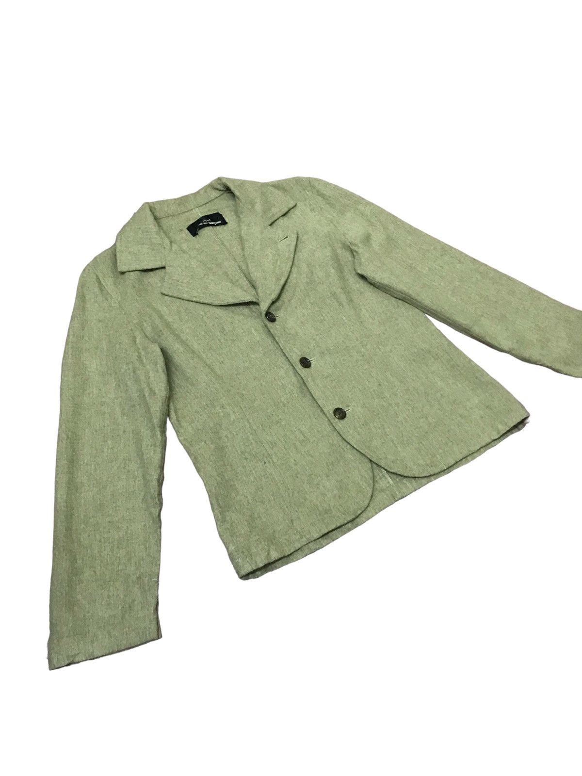 VINTAGE UNISEX BRAND COMME DES GARCONS TRICOT BLAZER AD1993