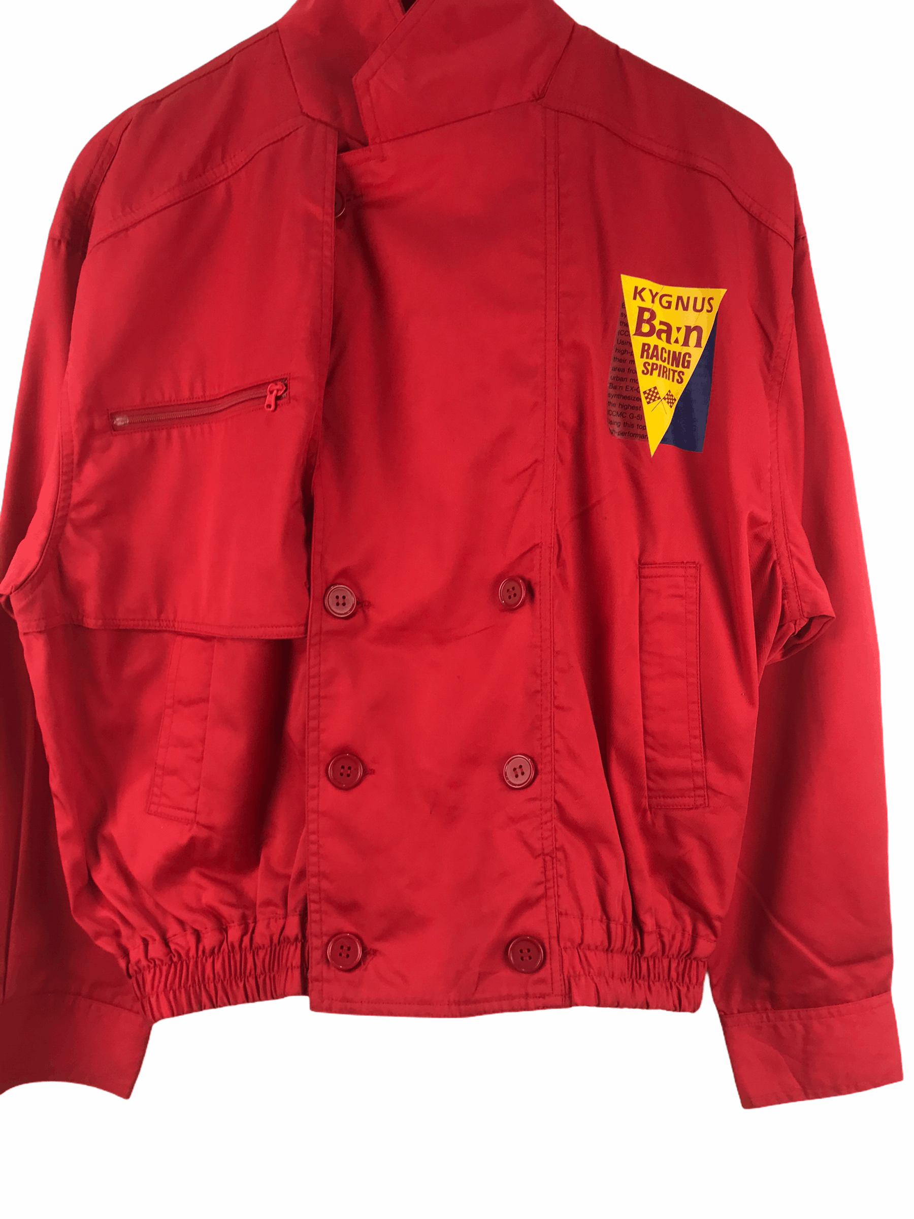 Japanese Brand Vintage Kygnus Bain Racing Spirits Jacket Size US L / EU 52-54 / 3 - 7 Thumbnail