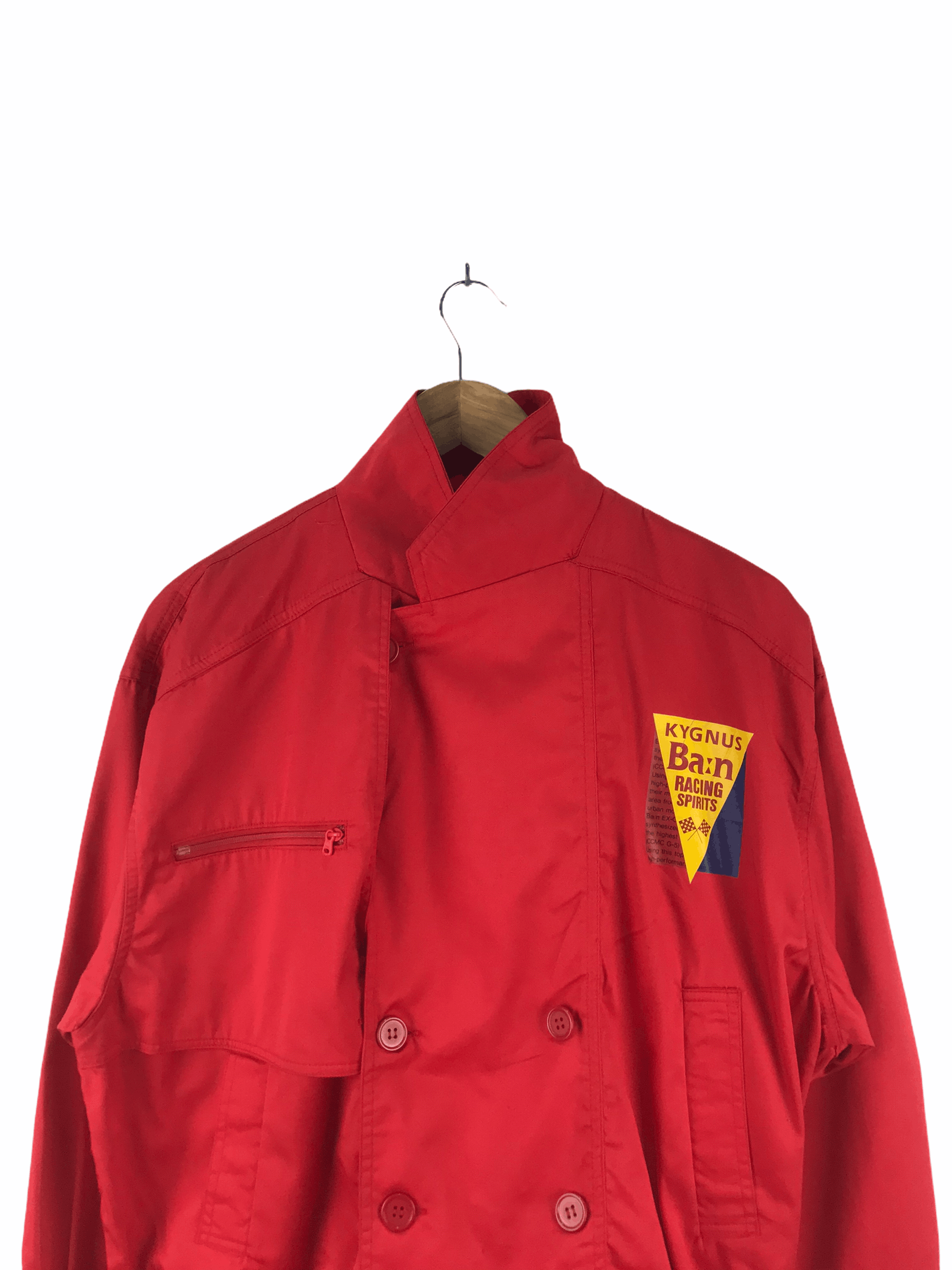 Japanese Brand Vintage Kygnus Bain Racing Spirits Jacket Size US L / EU 52-54 / 3 - 5 Thumbnail