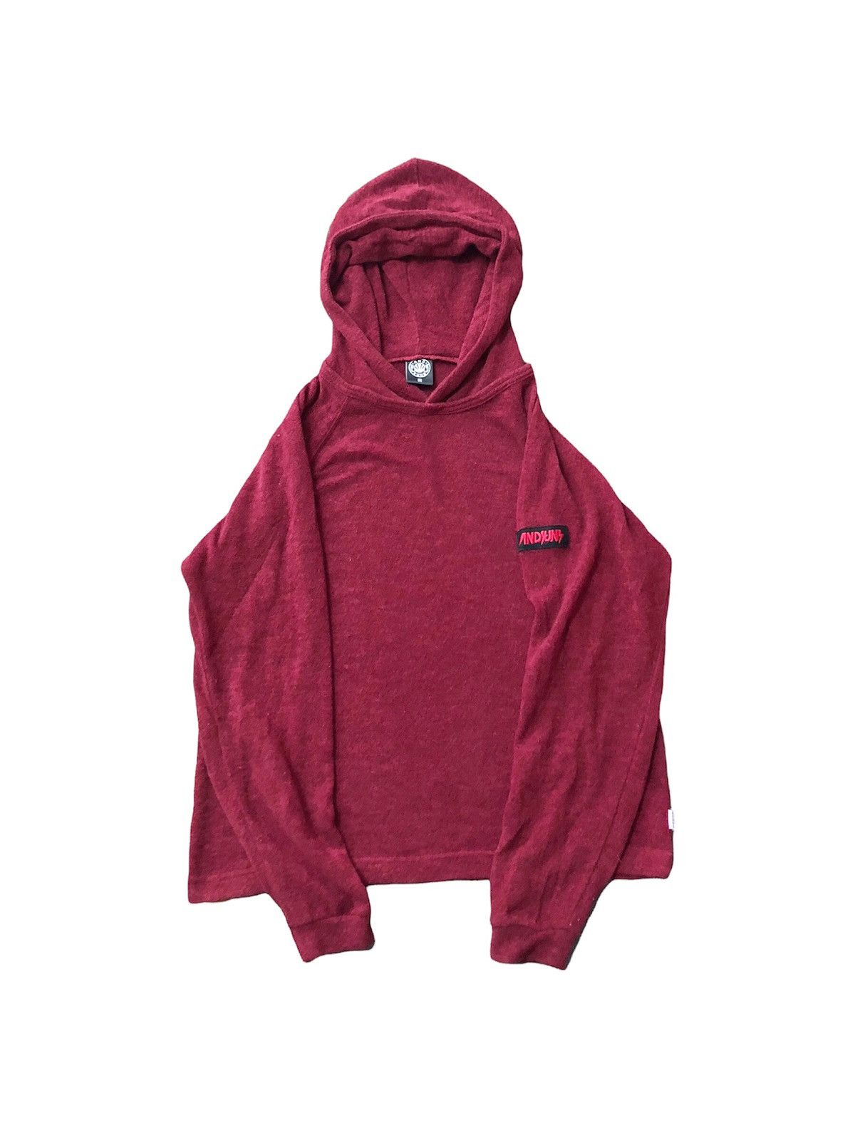 ANDSUNS Y2K Andsuns Japan streetwear wool hoodie Size US M / EU 48-50 / 2 - 2 Thumbnail