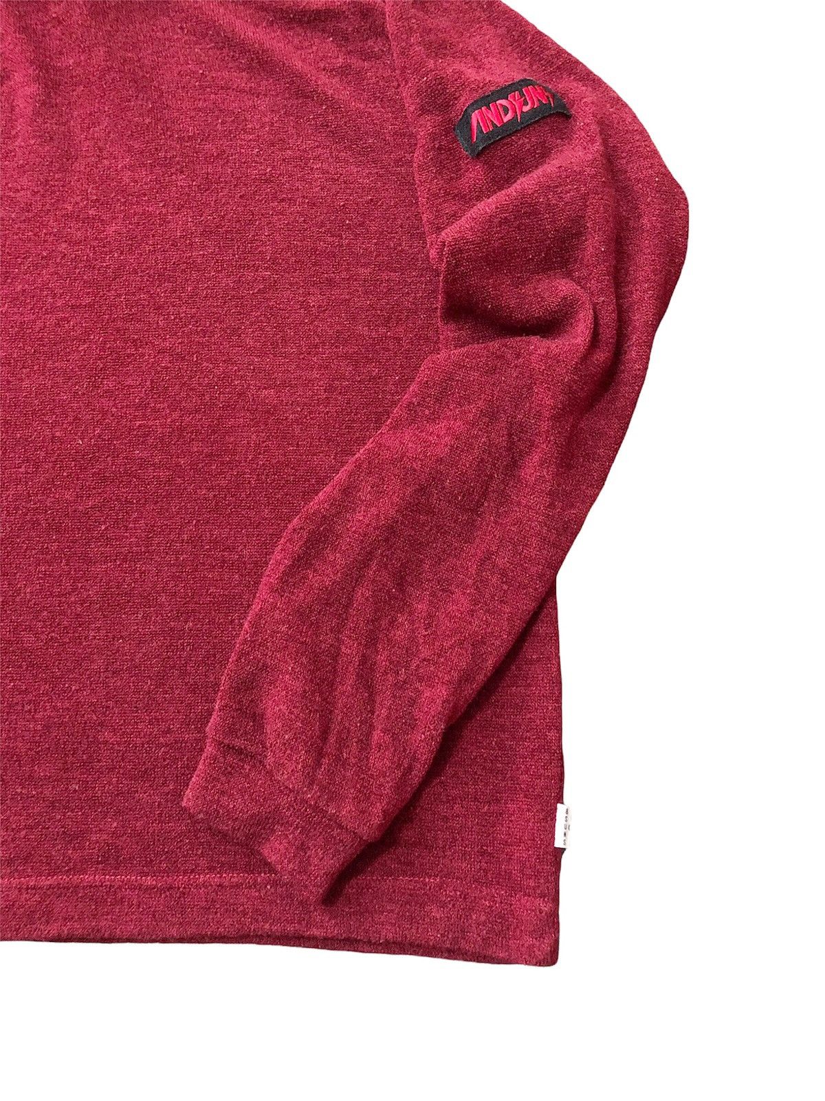 ANDSUNS Y2K Andsuns Japan streetwear wool hoodie Size US M / EU 48-50 / 2 - 6 Thumbnail