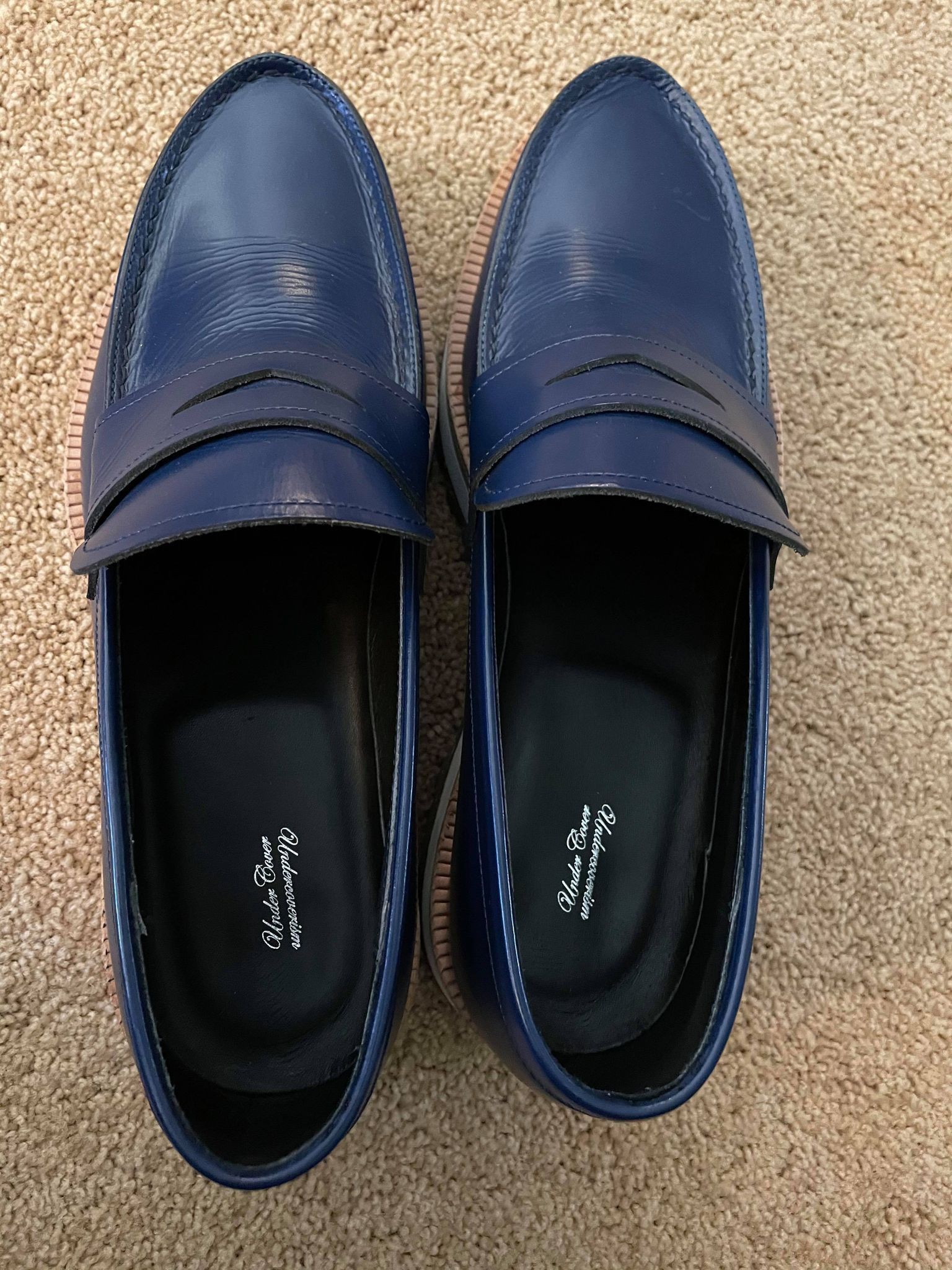 Undercover Undercover Blue Creeper Loafer Size US 10 / EU 43 - 5 Thumbnail