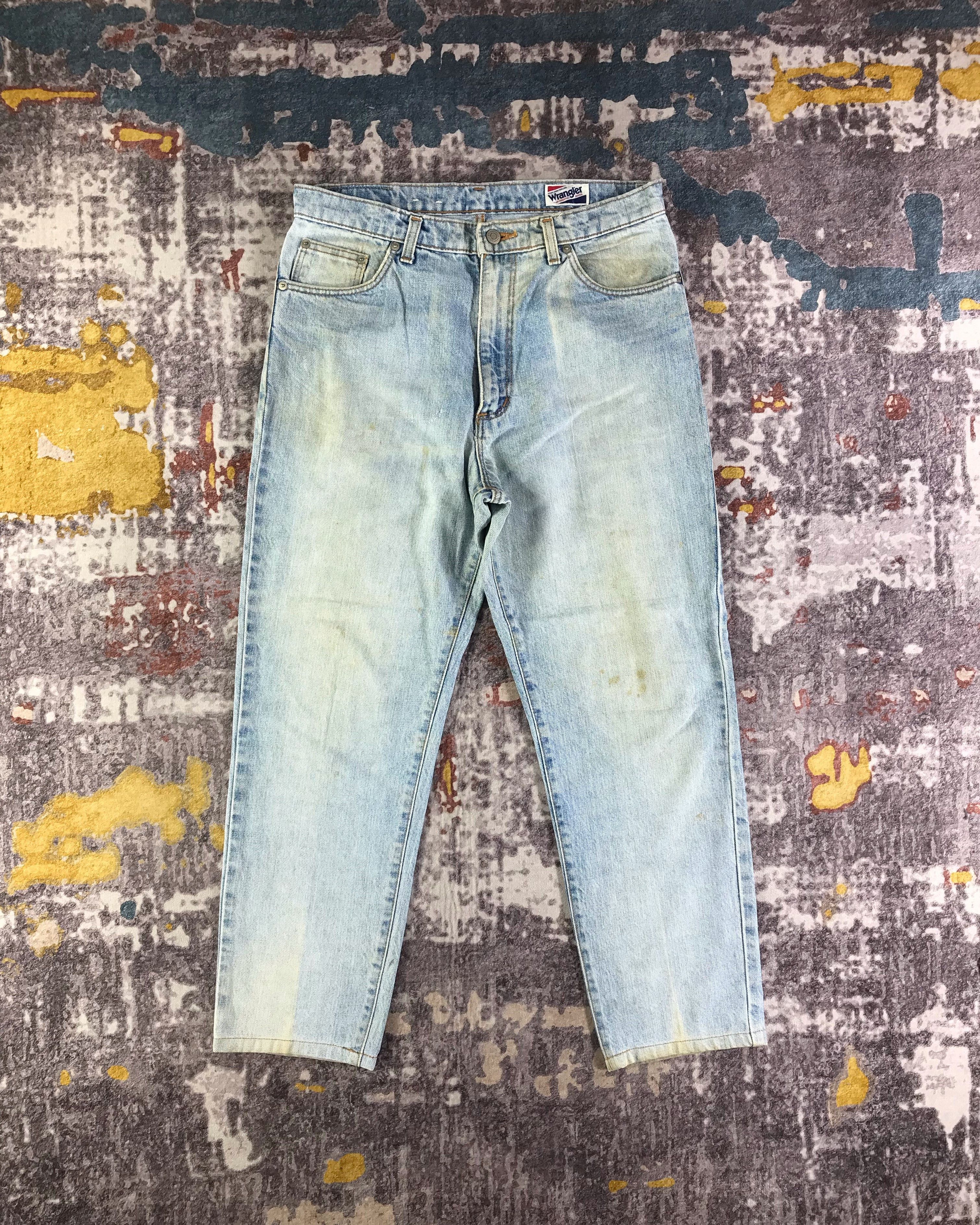 Vintage Vintage 90s Grey Levis 504 Jeans-JM1447 Size US 33 - 1 Thumbnail