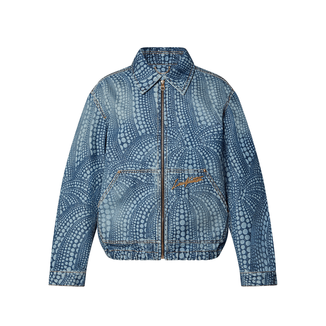 Louis Vuitton LV x YK All Over Pumpkin Denim Blouson | Grailed
