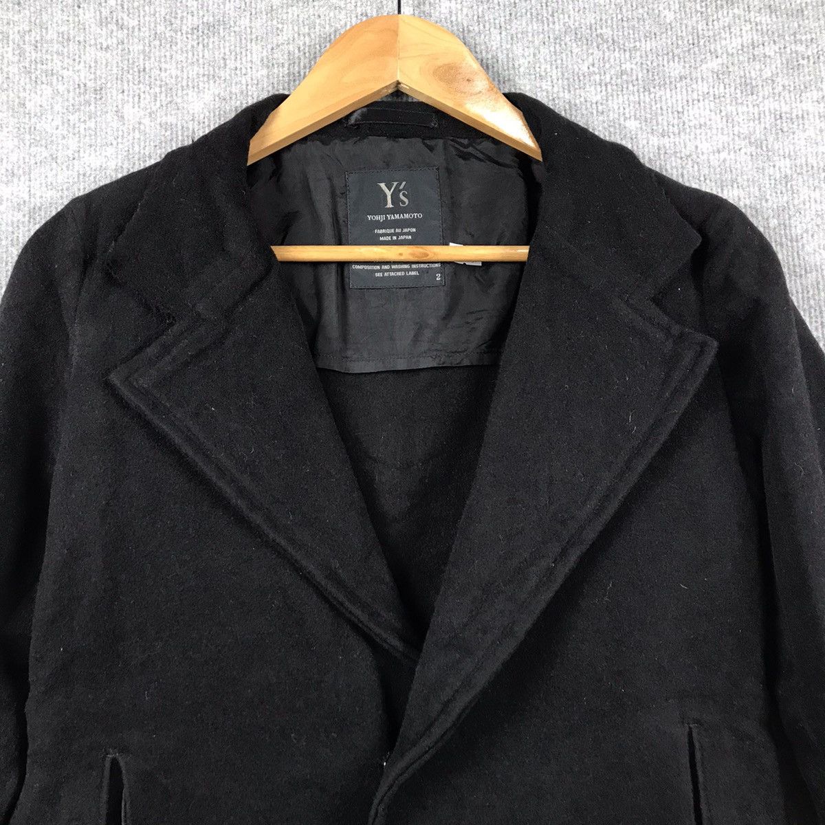 Yohji Yamamoto YOHJI YAMAMOTO FASHION DISTRESSED COAT JACKET Size US S / EU 44-46 / 1 - 3 Thumbnail