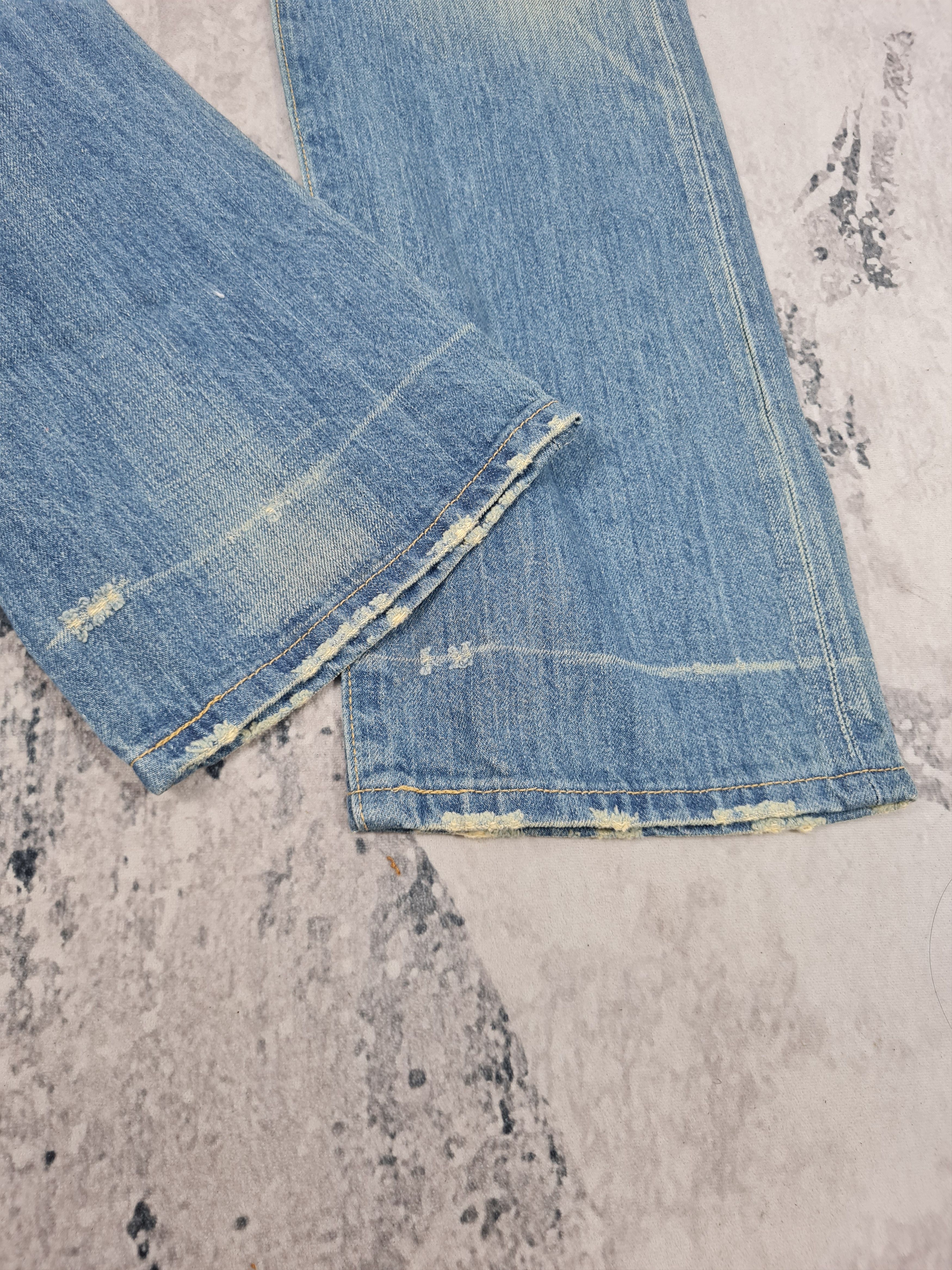 Levi's LEVIS 501 Sun Faded Distressed Size 32x31 Jeans L0002 Size US 32 / EU 48 - 7 Thumbnail