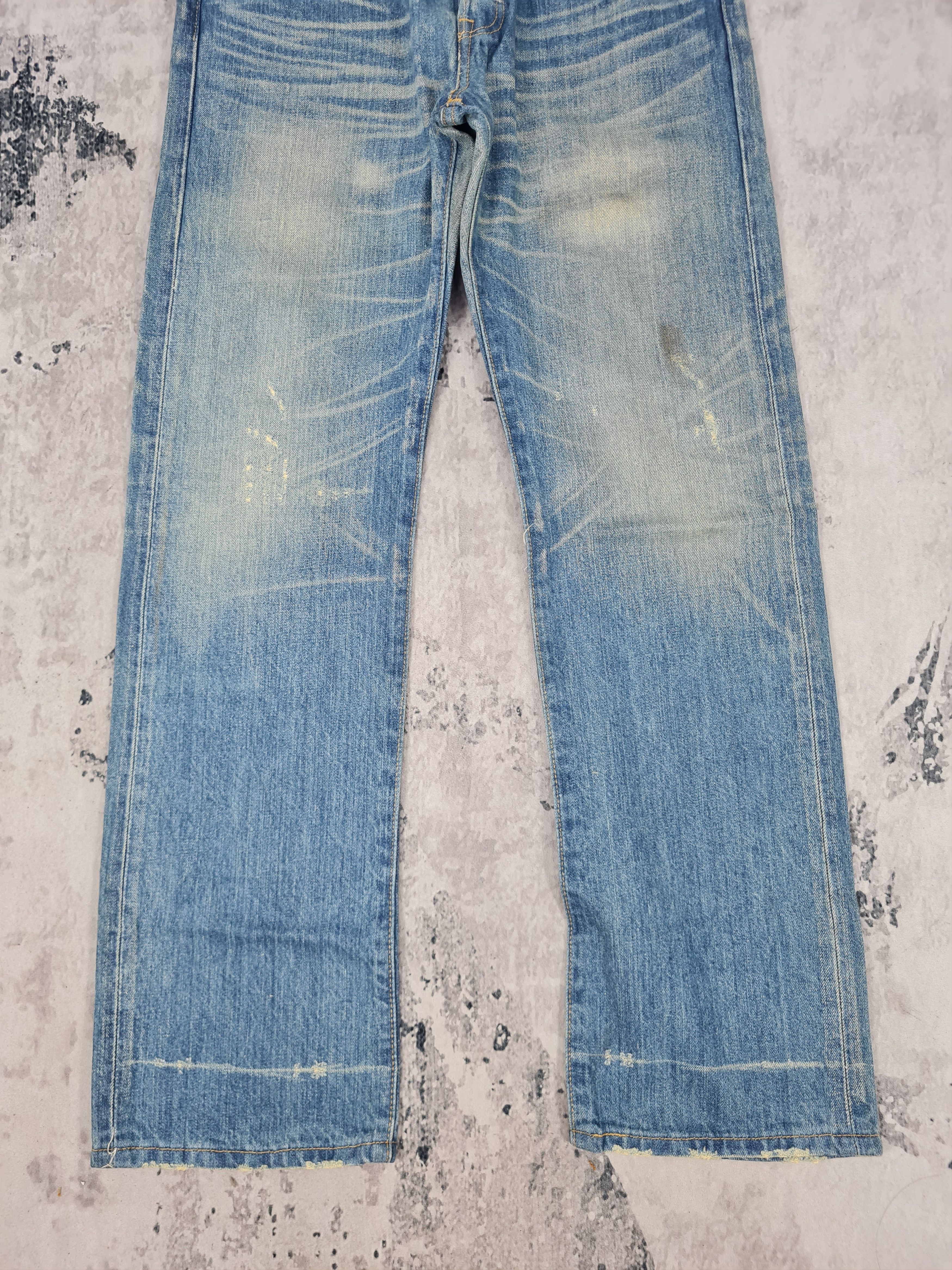 Levi's LEVIS 501 Sun Faded Distressed Size 32x31 Jeans L0002 Size US 32 / EU 48 - 4 Thumbnail