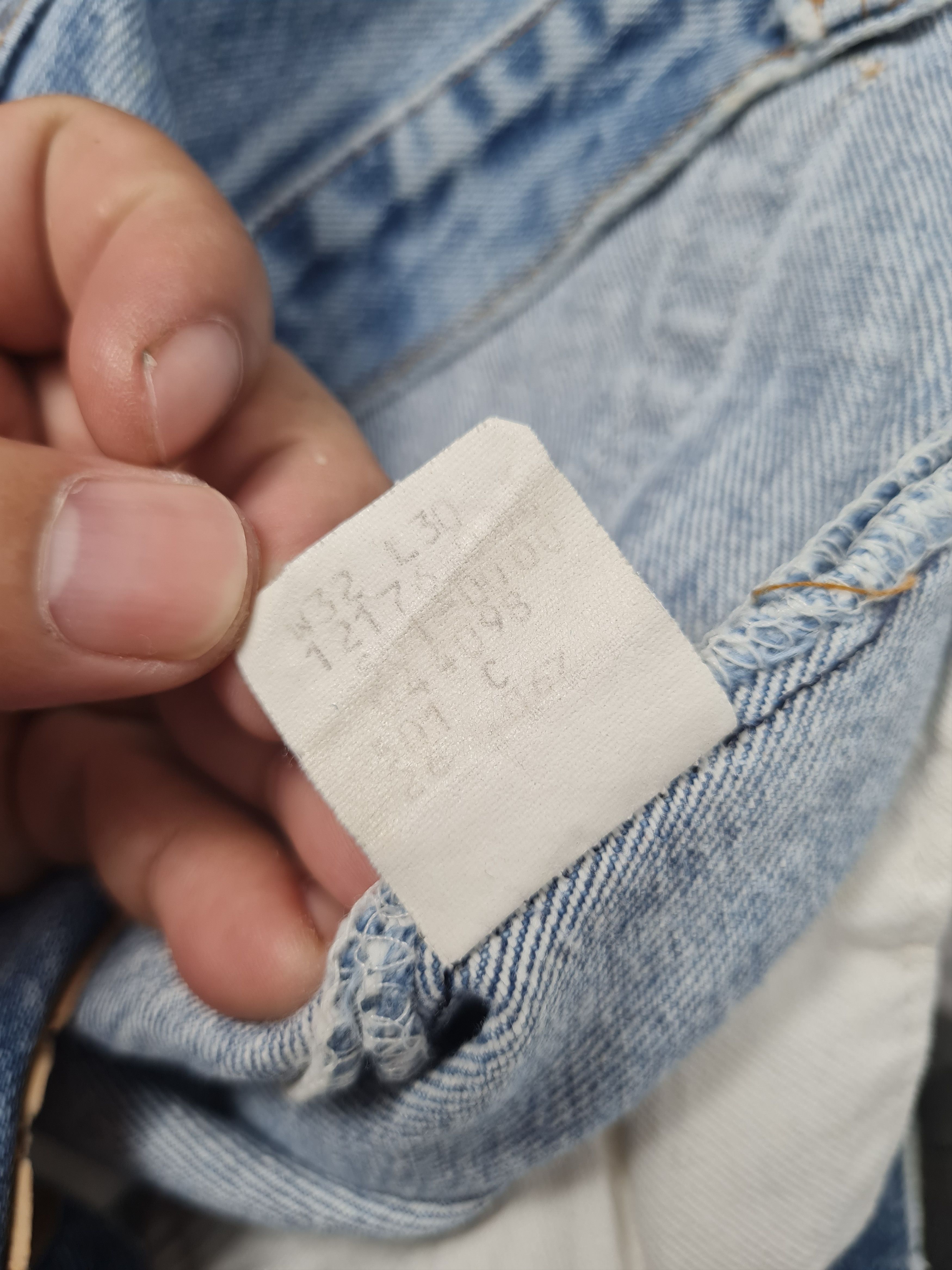 Levi's Vtg LEVIS 501 Sun Faded Cropped Denim 30x26.5 Jeans L0020 Size US 30 / EU 46 - 11 Thumbnail