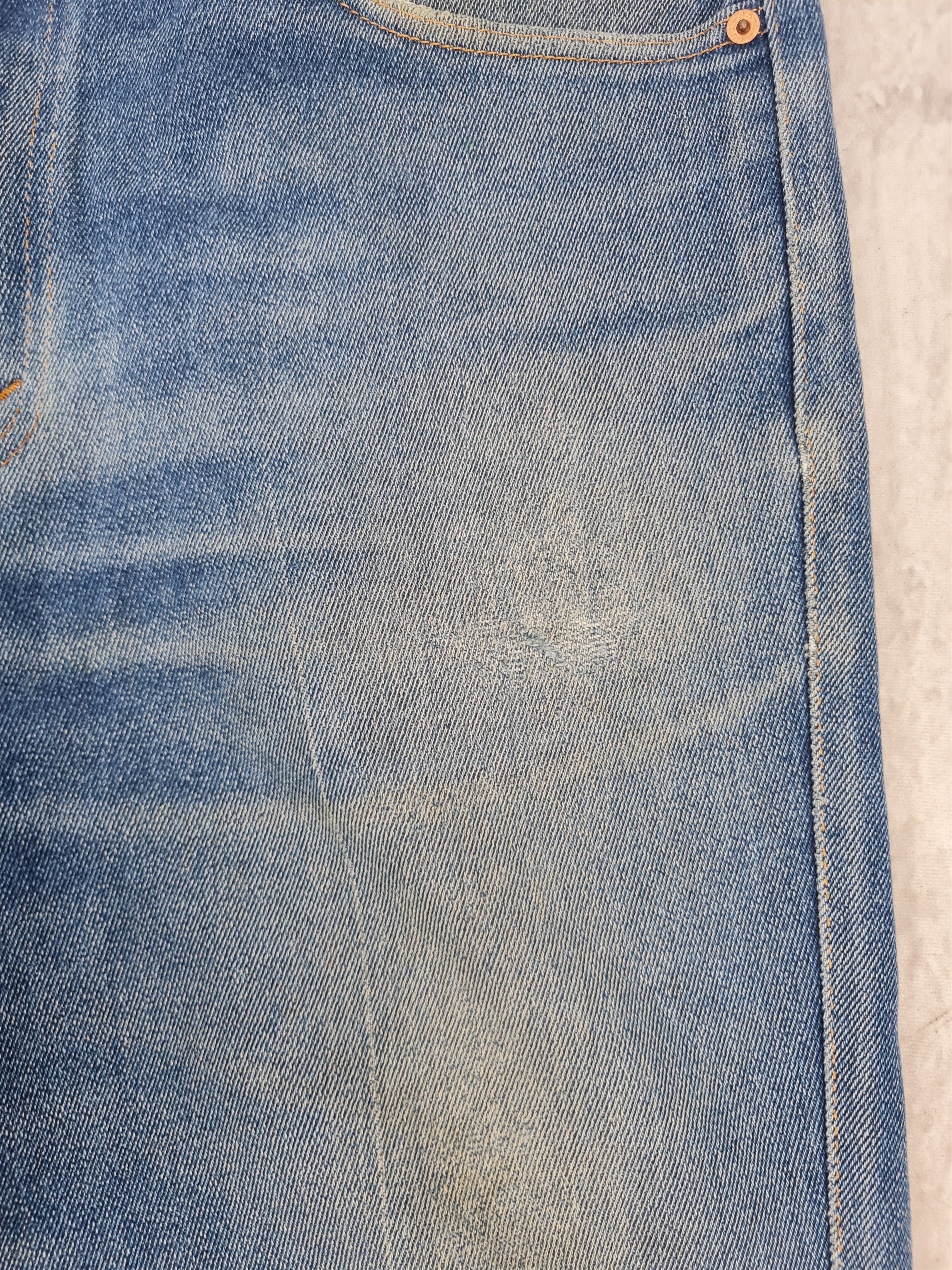 Levi's Vtg LEVIS 517 Flare Boot Cut Faded Cropped 37X27 Jeans L0290 Size US 37 - 6 Thumbnail
