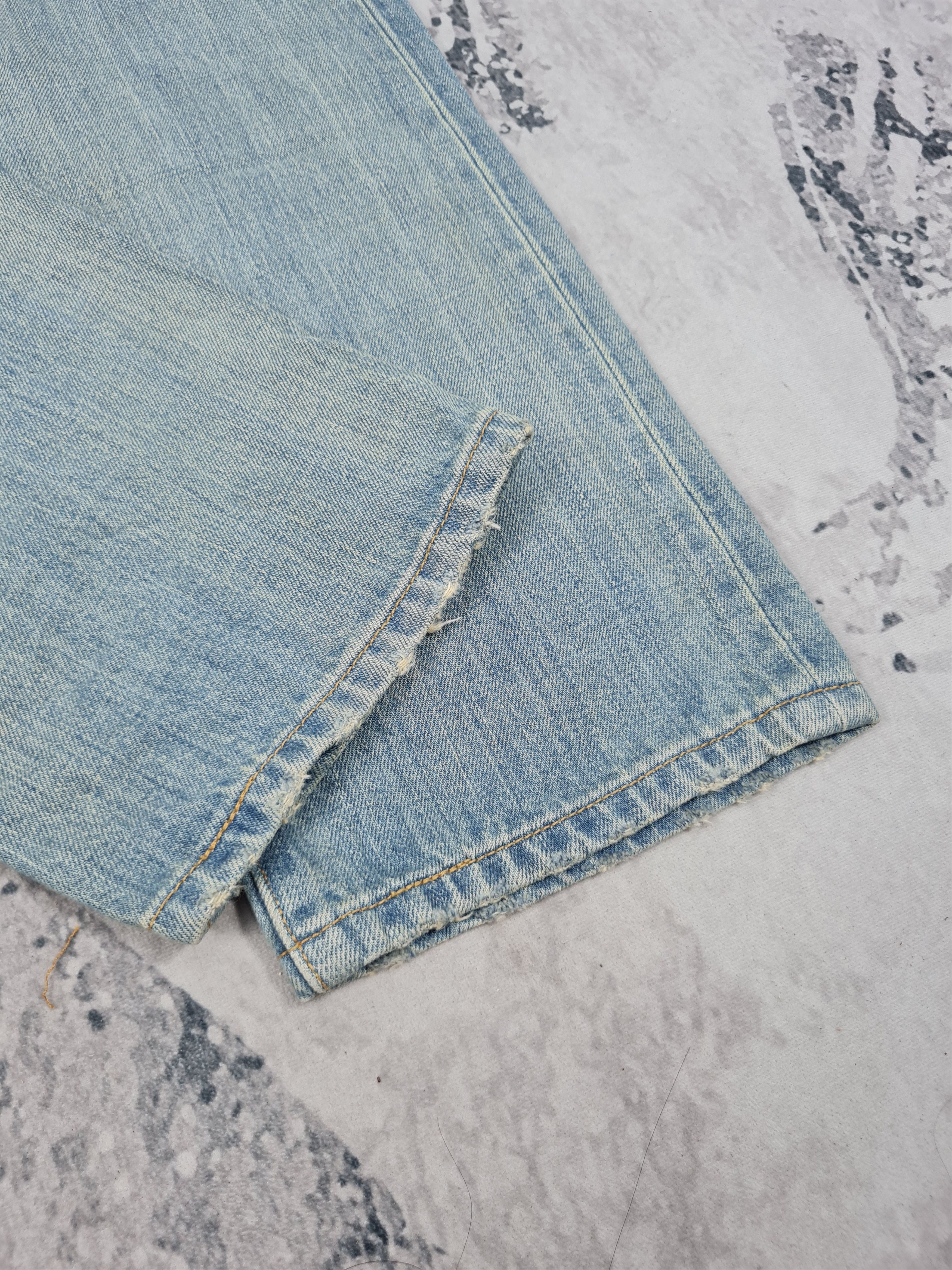 Levi's LEVIS 501 Sun Faded Distressed Denim Size 29x33 Jeans L0034 Size US 29 - 6 Thumbnail