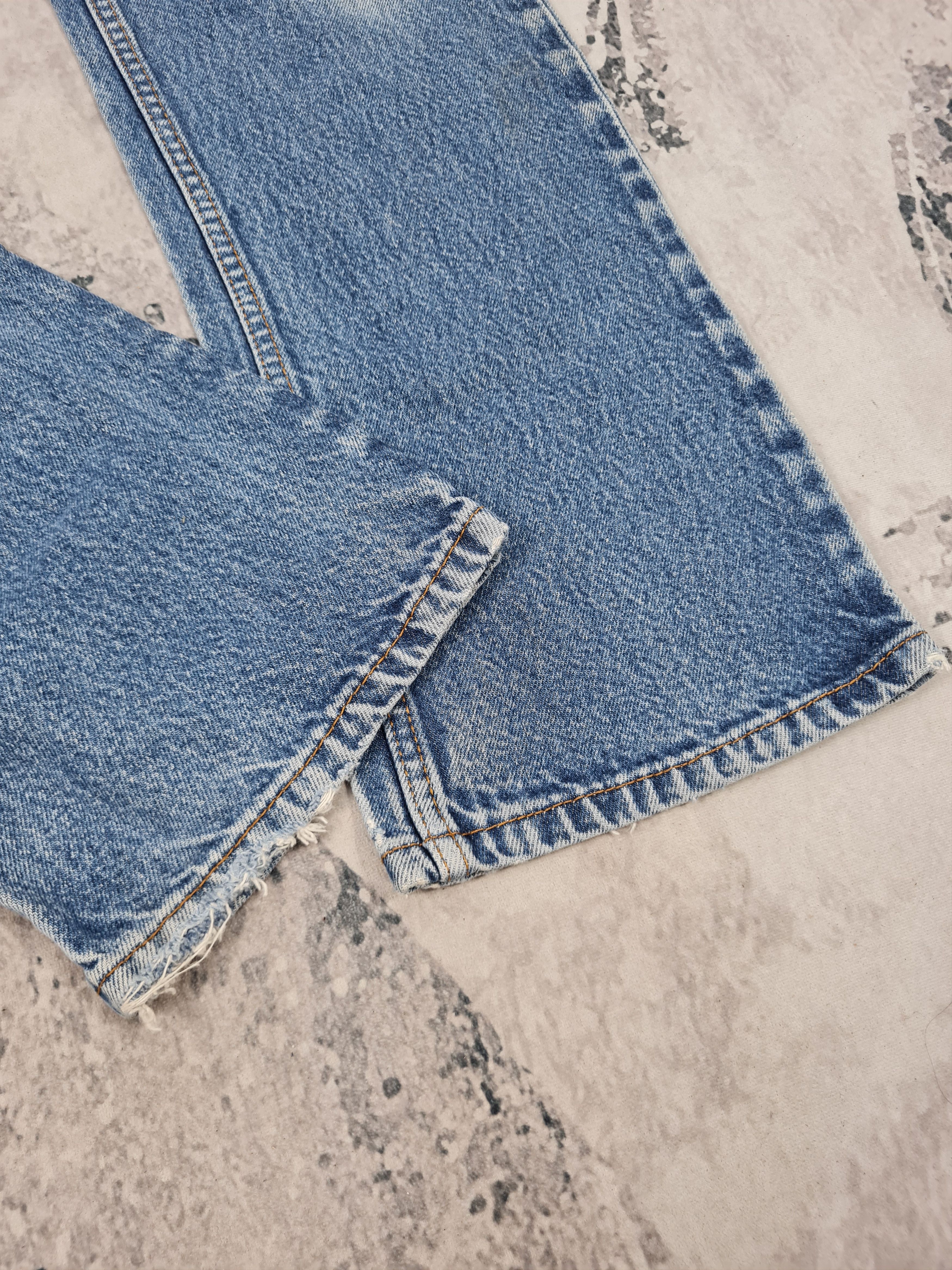 Levi's Vintage Clothing VTG LEVIS 505 Stone Wash Distressed Size 34x33 Jeans L0037 Size US 34 / EU 50 - 7 Thumbnail