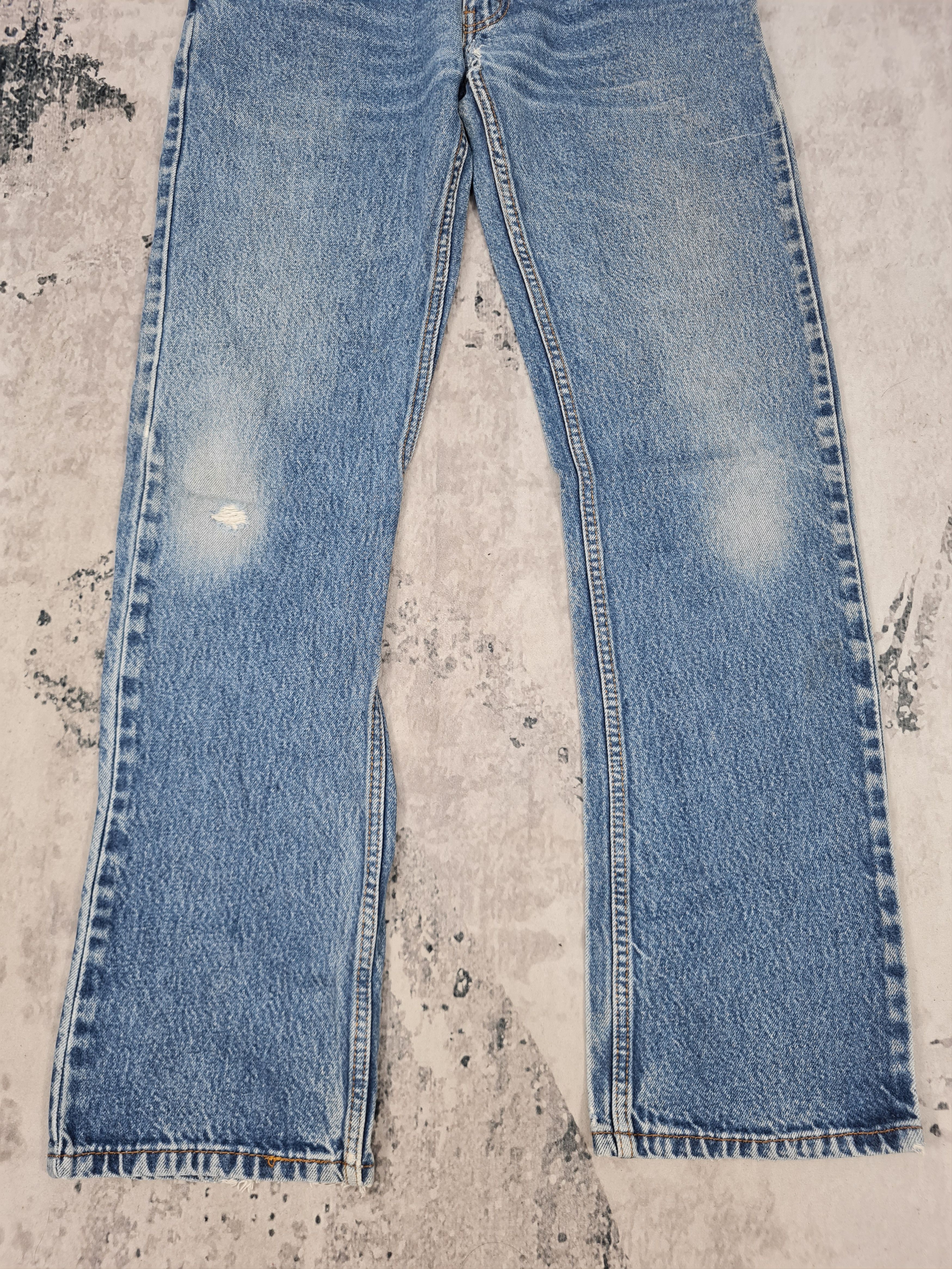 Levi's Vintage Clothing VTG LEVIS 505 Stone Wash Distressed Size 34x33 Jeans L0037 Size US 34 / EU 50 - 3 Thumbnail