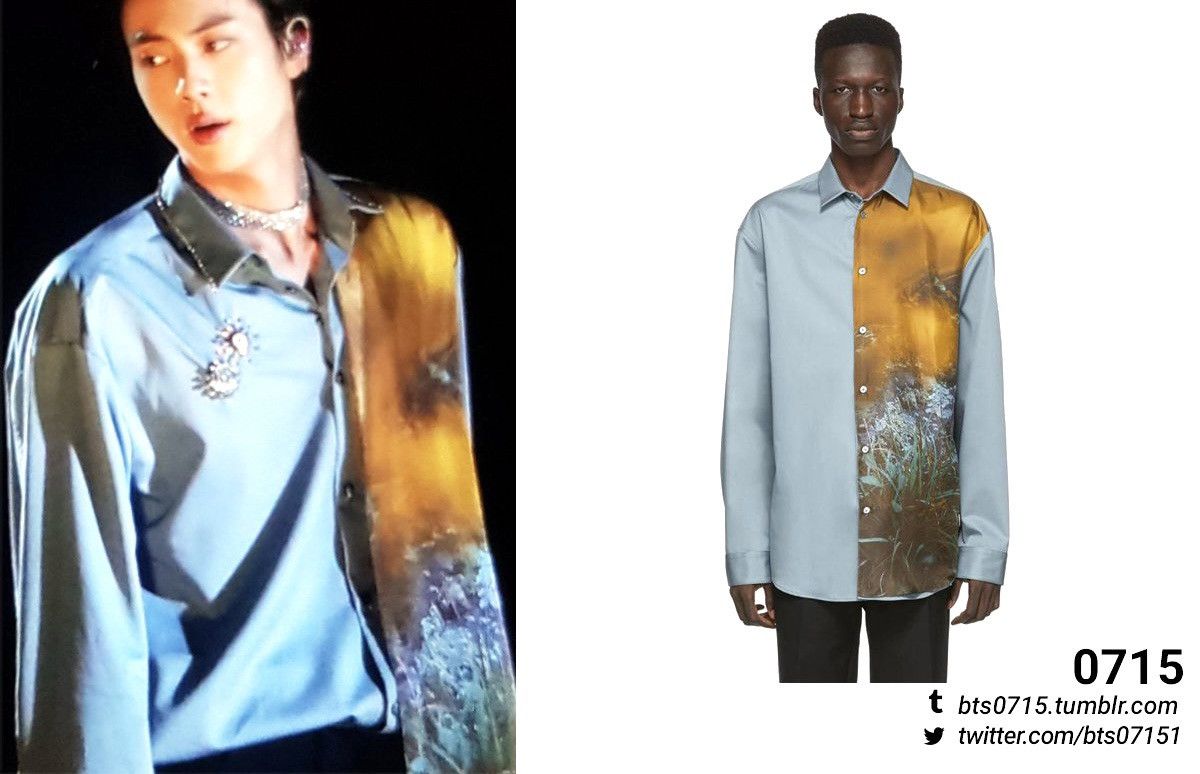 OAMC Blue Courtney Shirt | Grailed