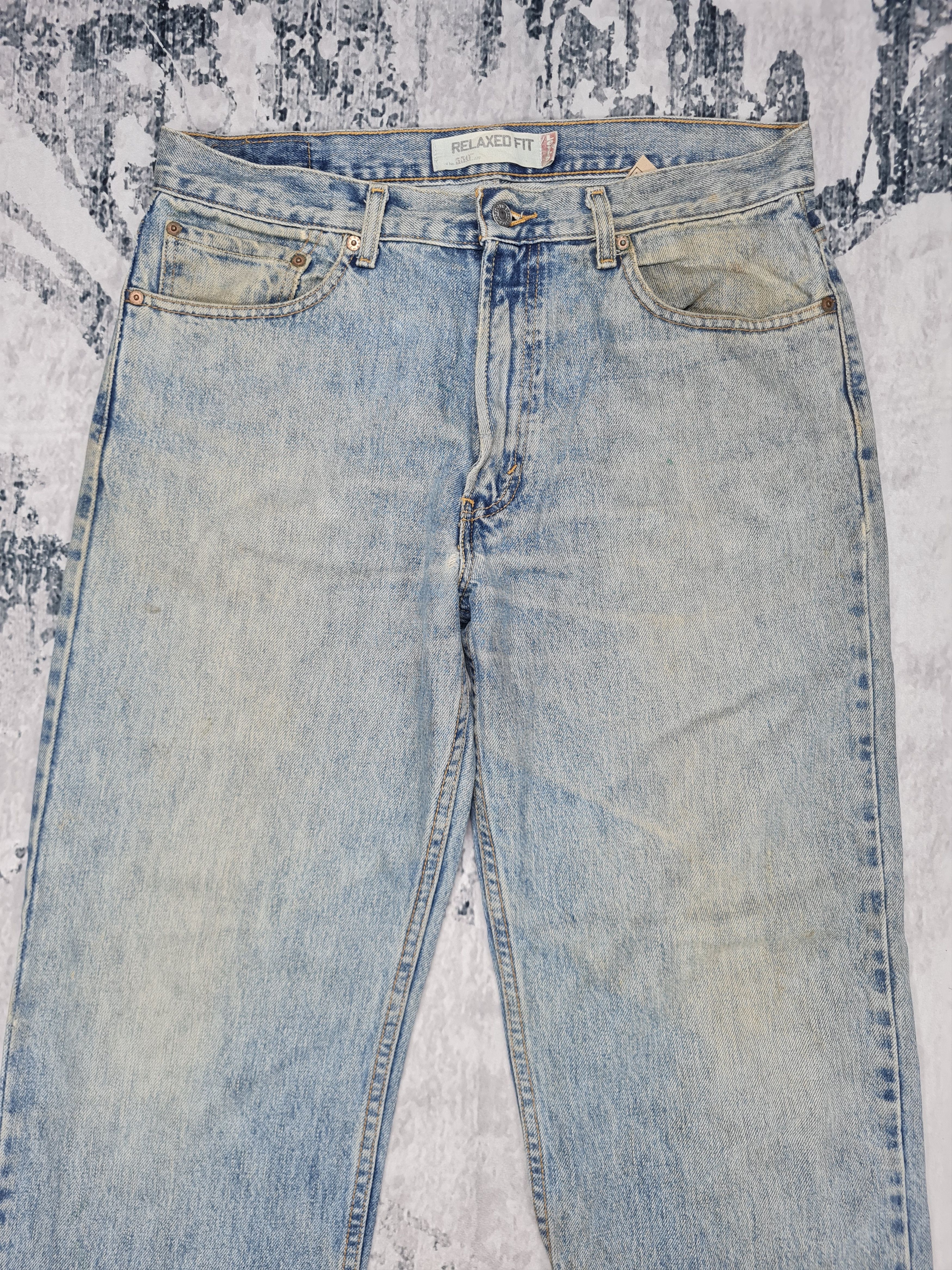Levi's Vintage LEVIS 550 Light Wash Rusty Size 35X30 Jeans L0205 Size US 35 - 5 Thumbnail