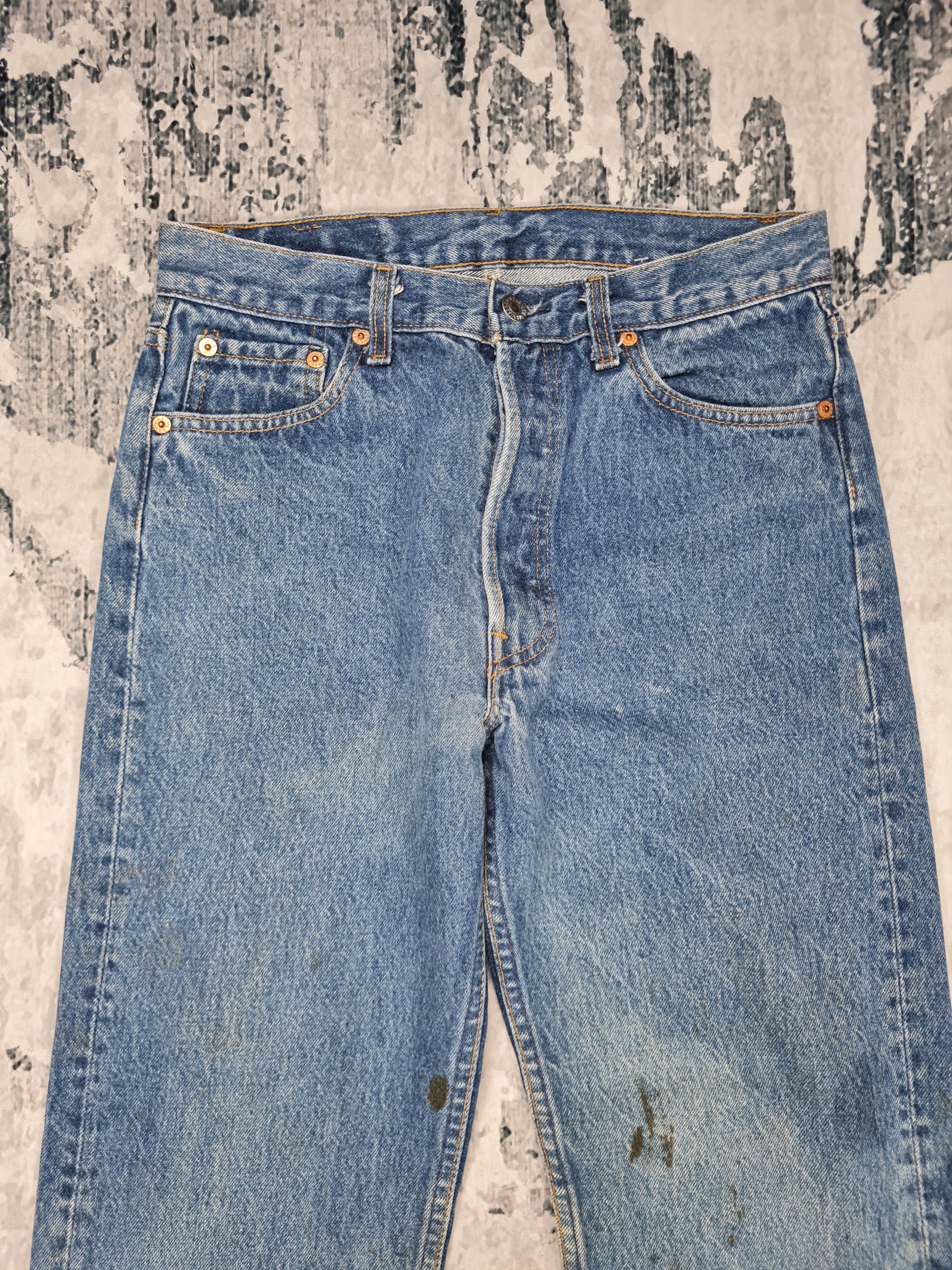 Levi's Vintage Clothing Vintage LEVIS 501 Stone Wash Rusty Size 29X29 Jeans L0242 Size US 29 - 4 Thumbnail