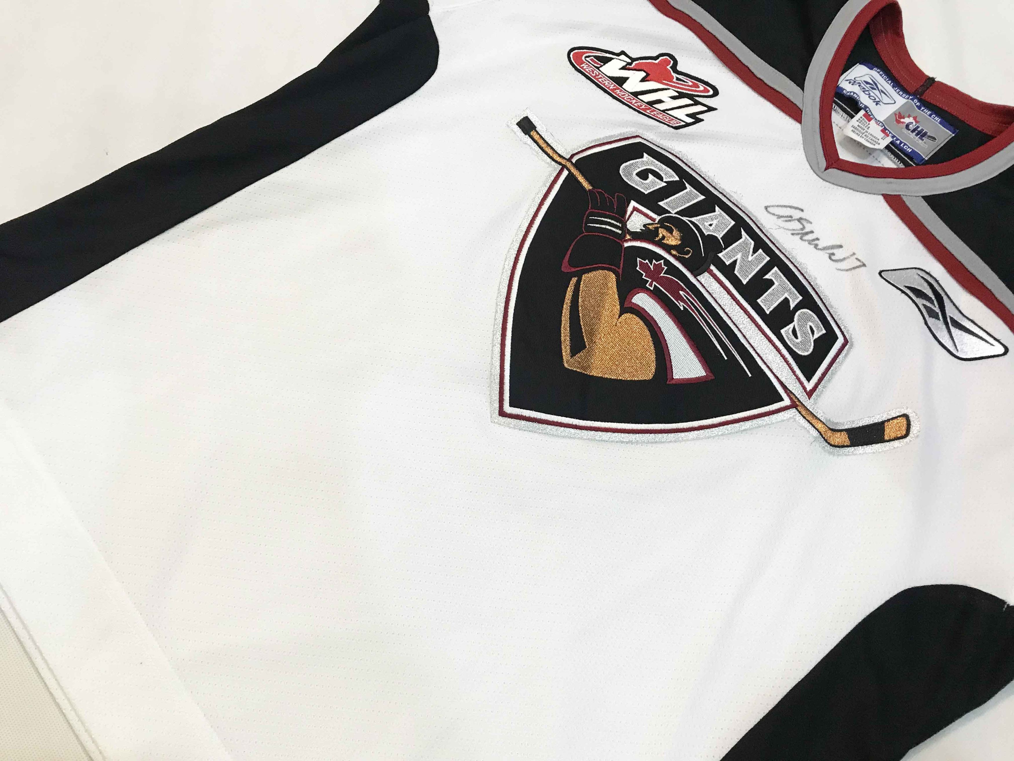 Reebok Vancouver Giants WHL Hockey Jersey