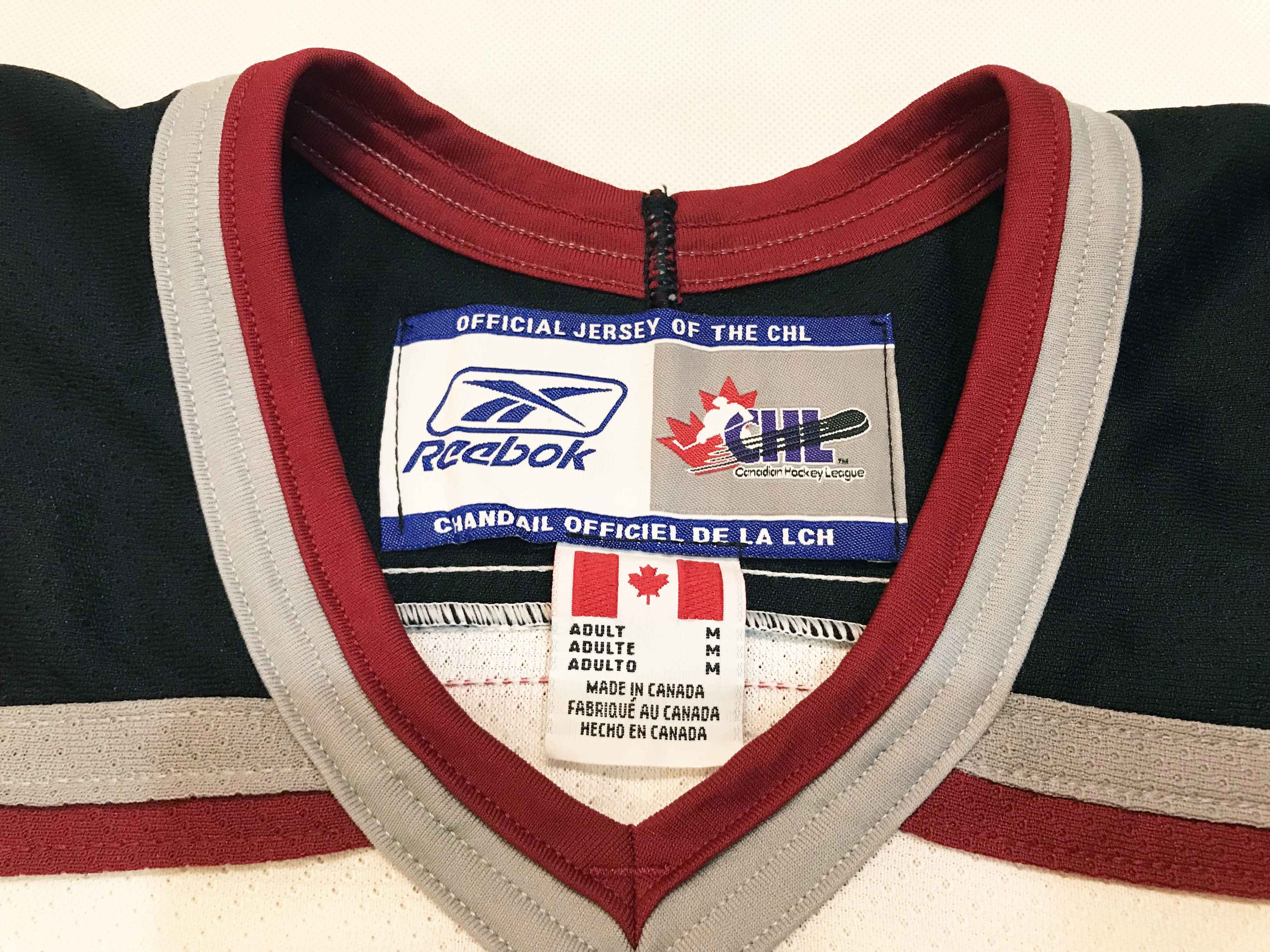 Reebok Vancouver Giants WHL Hockey Jersey