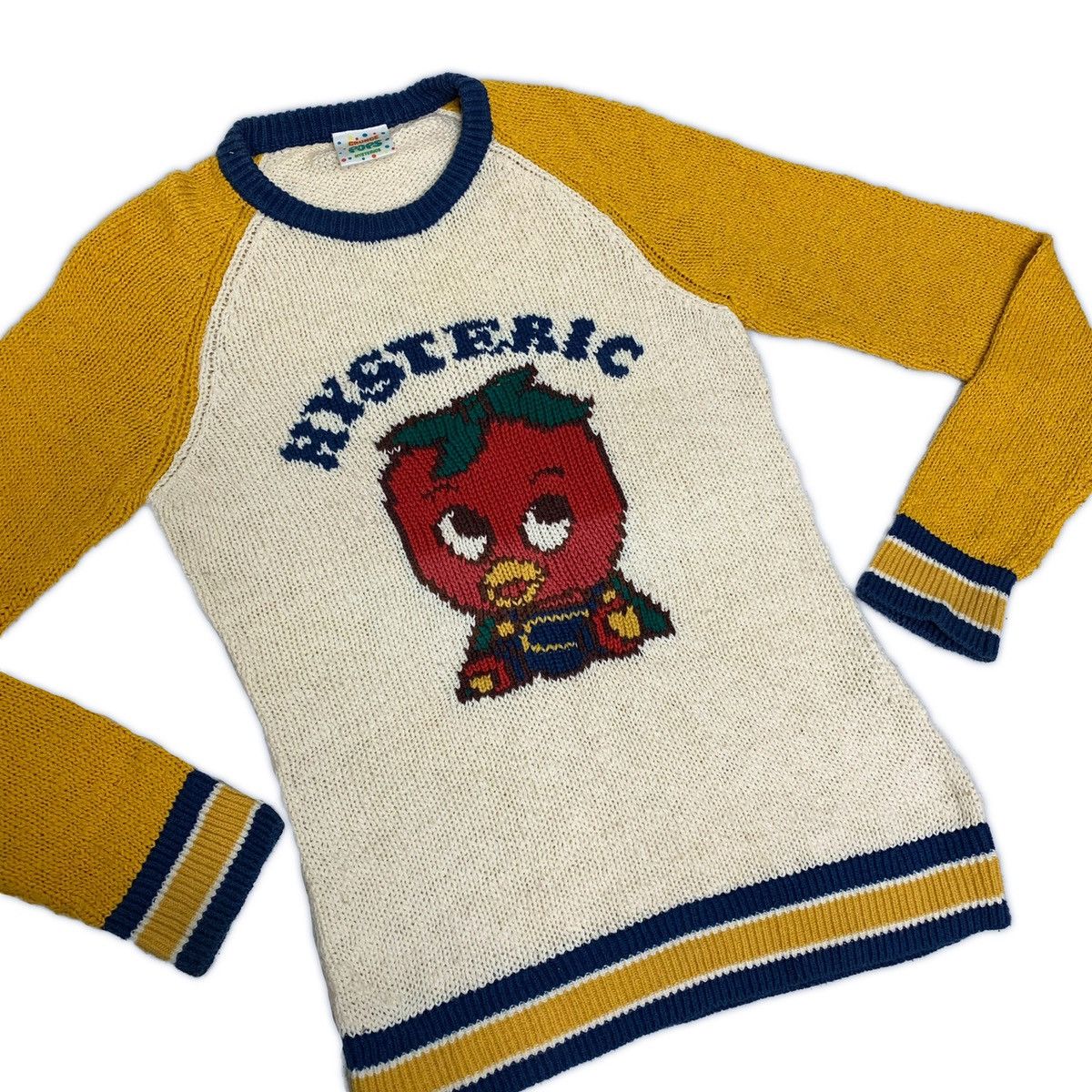 Vintage Vintage Hysteric Glamour knit tomato bird sweater | Grailed