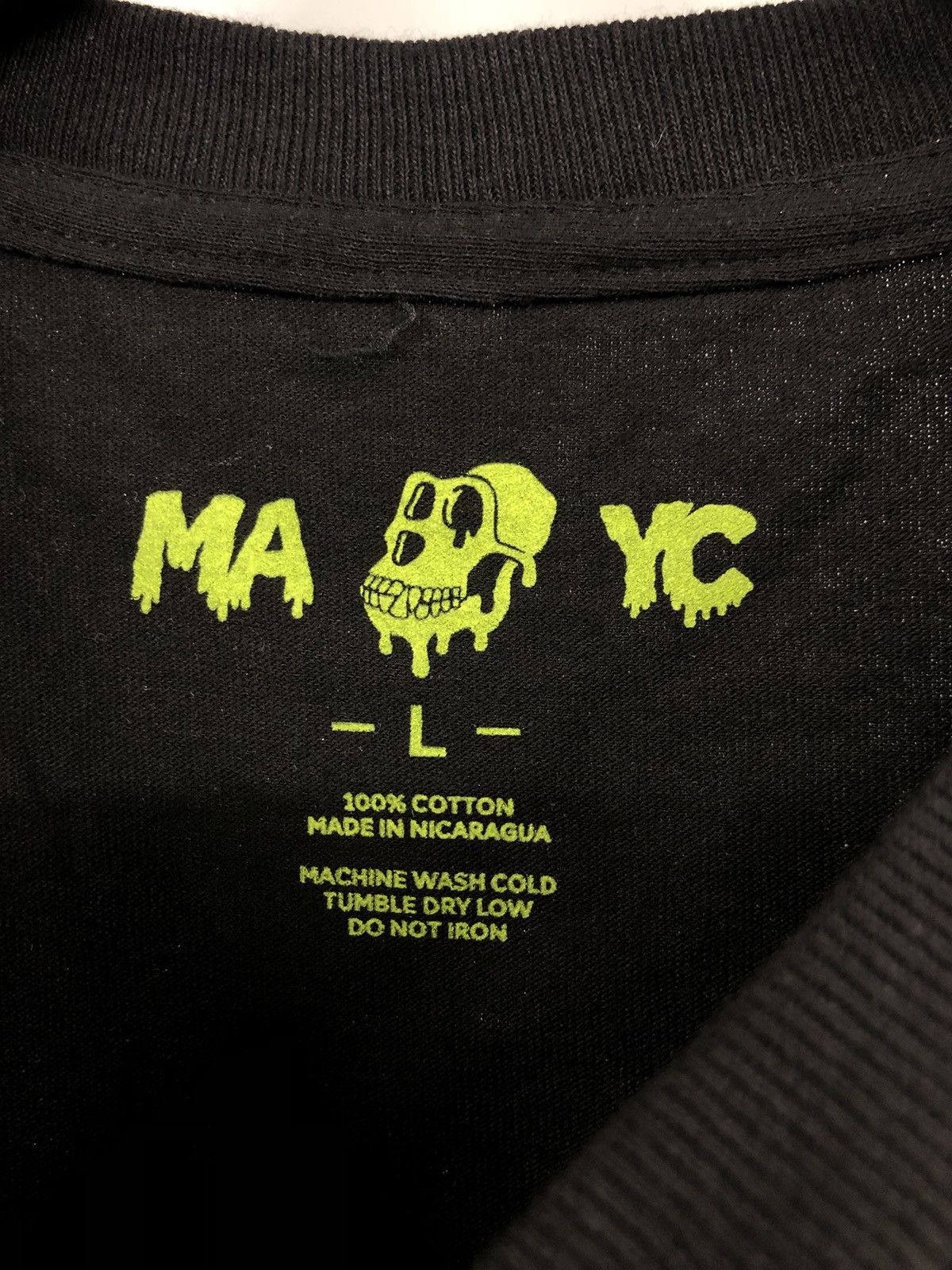 Other MAYC Mutant Ape Yacht Club Black T-Shirt Large Size US L / EU 52-54 / 3 - 4 Thumbnail