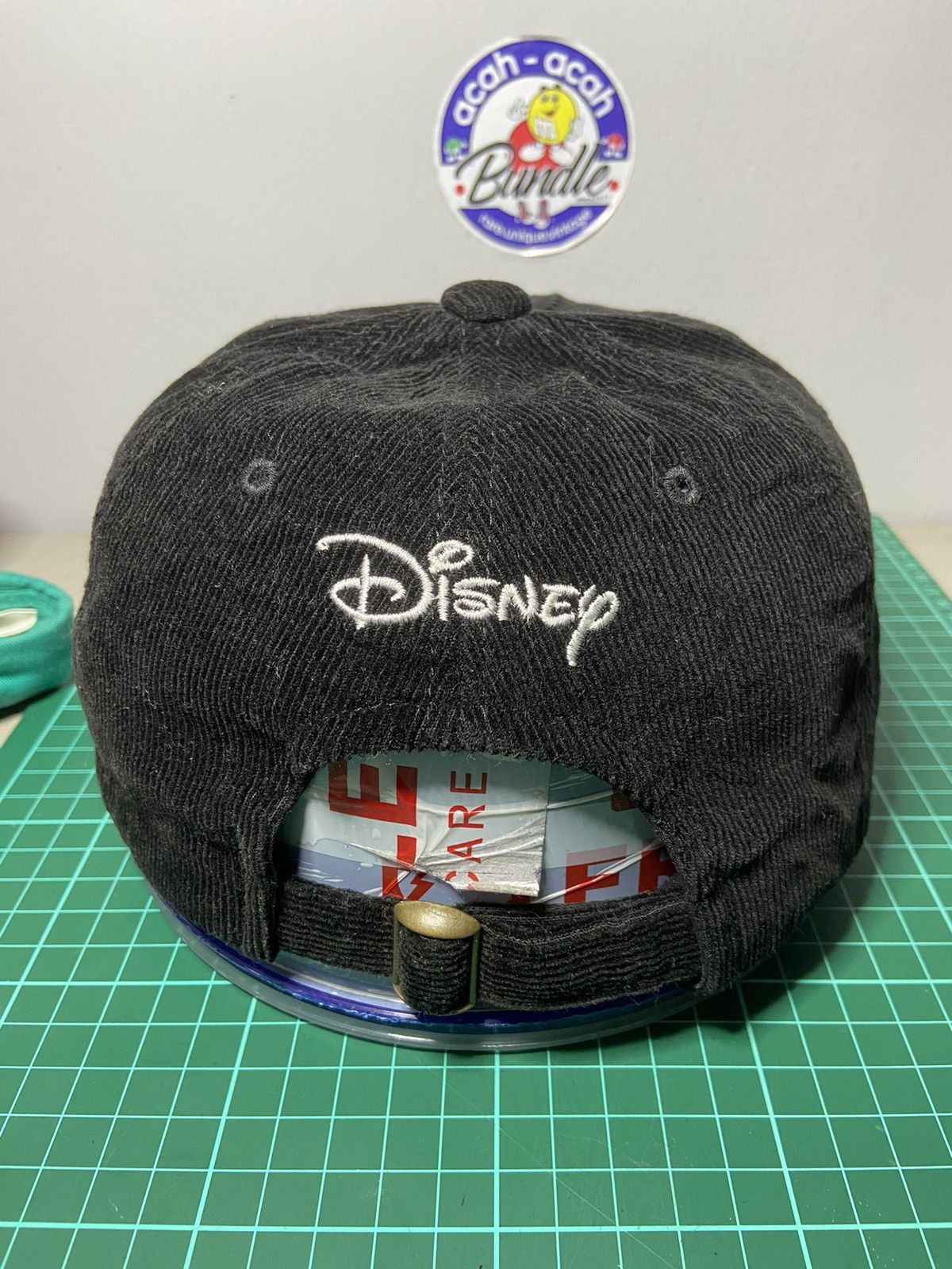 Disney MICKEY MOUSE CORDUROY LEATHERSKIN CAP Size ONE SIZE - 3 Thumbnail