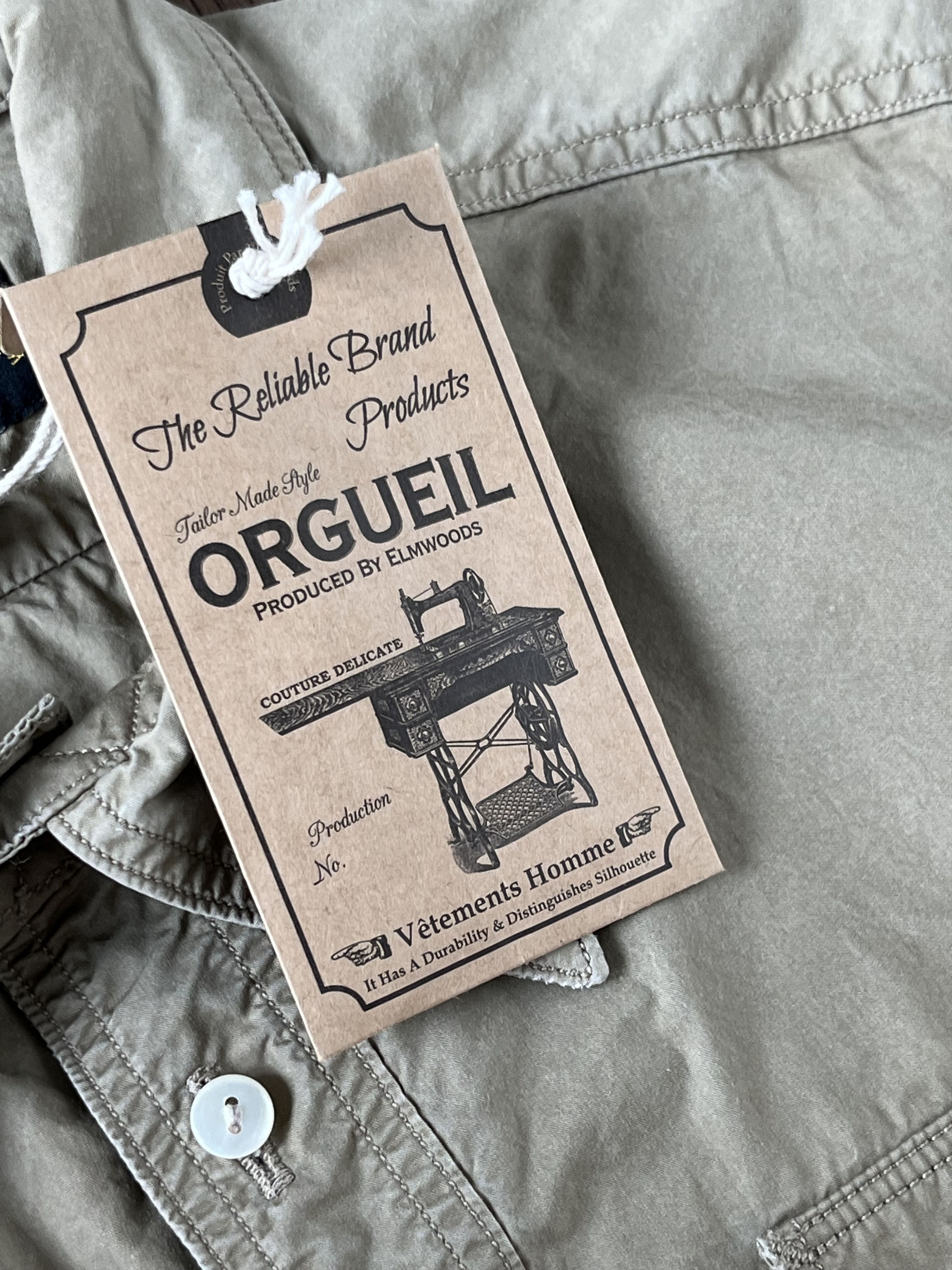 Orgueil Orgueil Japan Made by Studio Dartisan Classic Work Shirt S Size US S / EU 44-46 / 1 - 18 Thumbnail