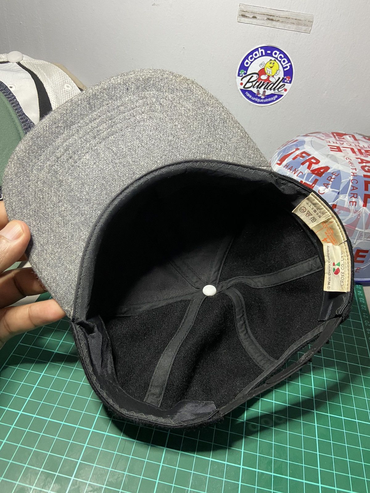 Disney MICKEY MOUSE WOOL CAP HAT CROS CO.LTD Size ONE SIZE - 4 Thumbnail
