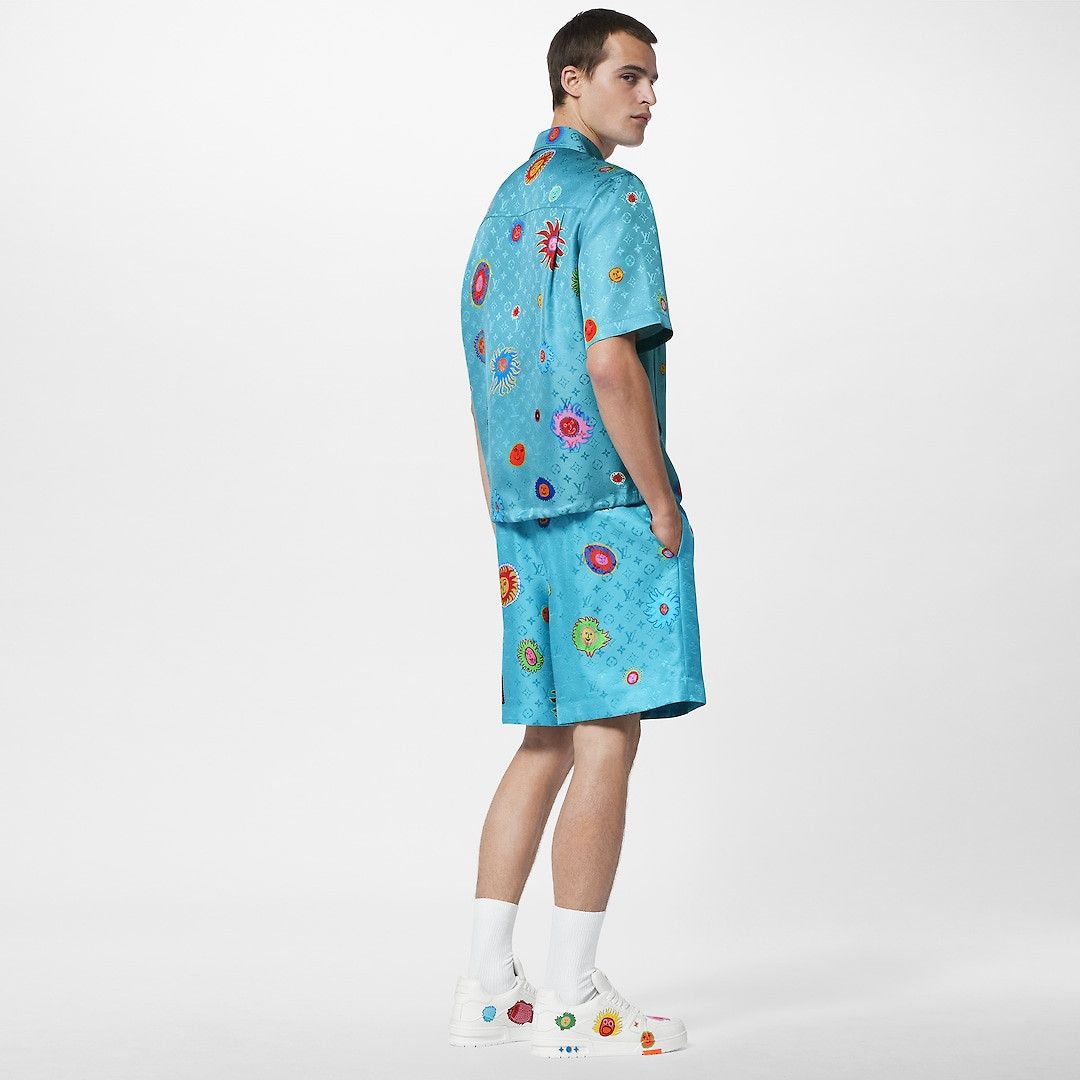 yuizm♡ LV x YK Monogram Faces Short Sleeve Shirt