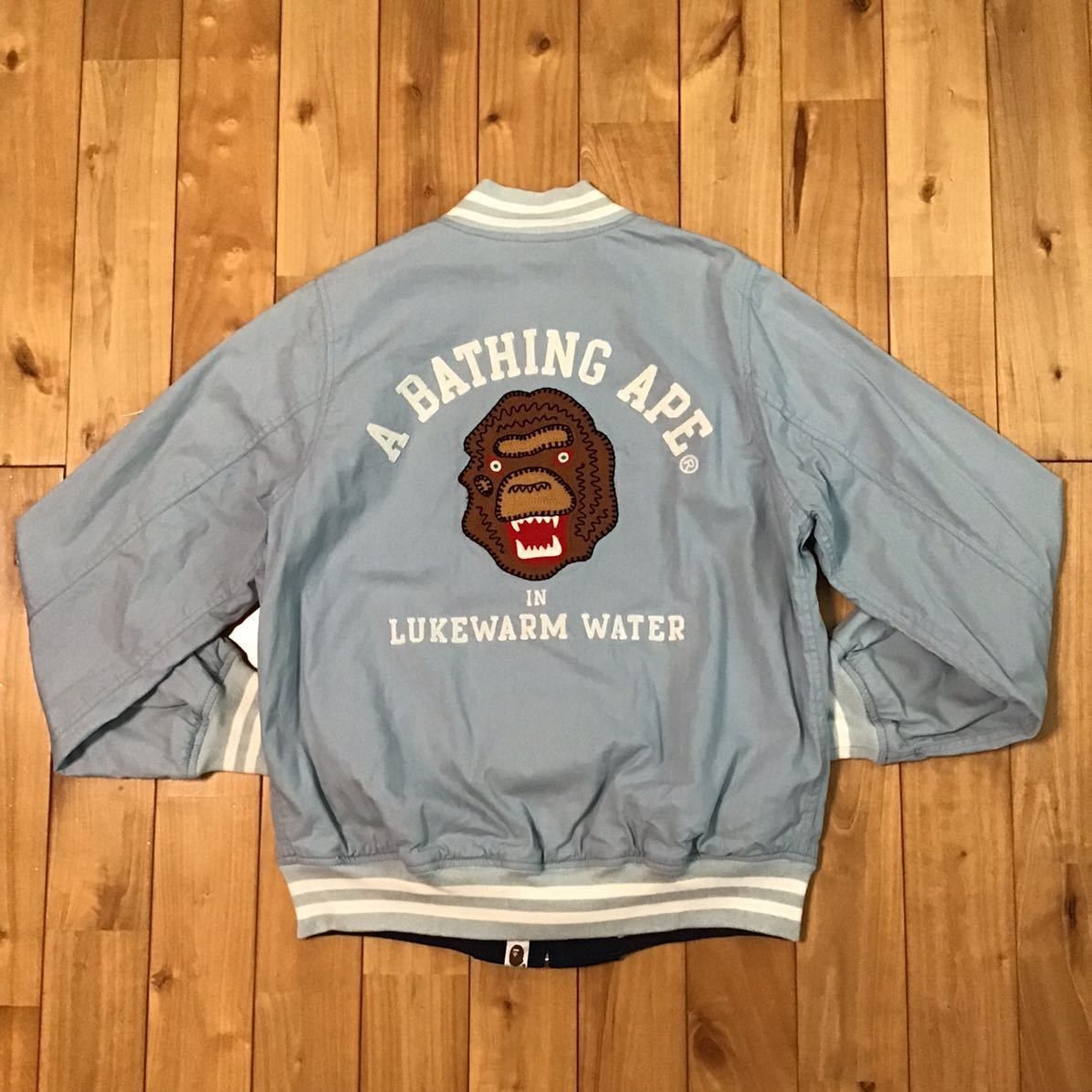 Bape × Nigo 🔥Reversible🔥 APE HEAD embroidery Blouson a bathing ape Size US S / EU 44-46 / 1 - 3 Thumbnail