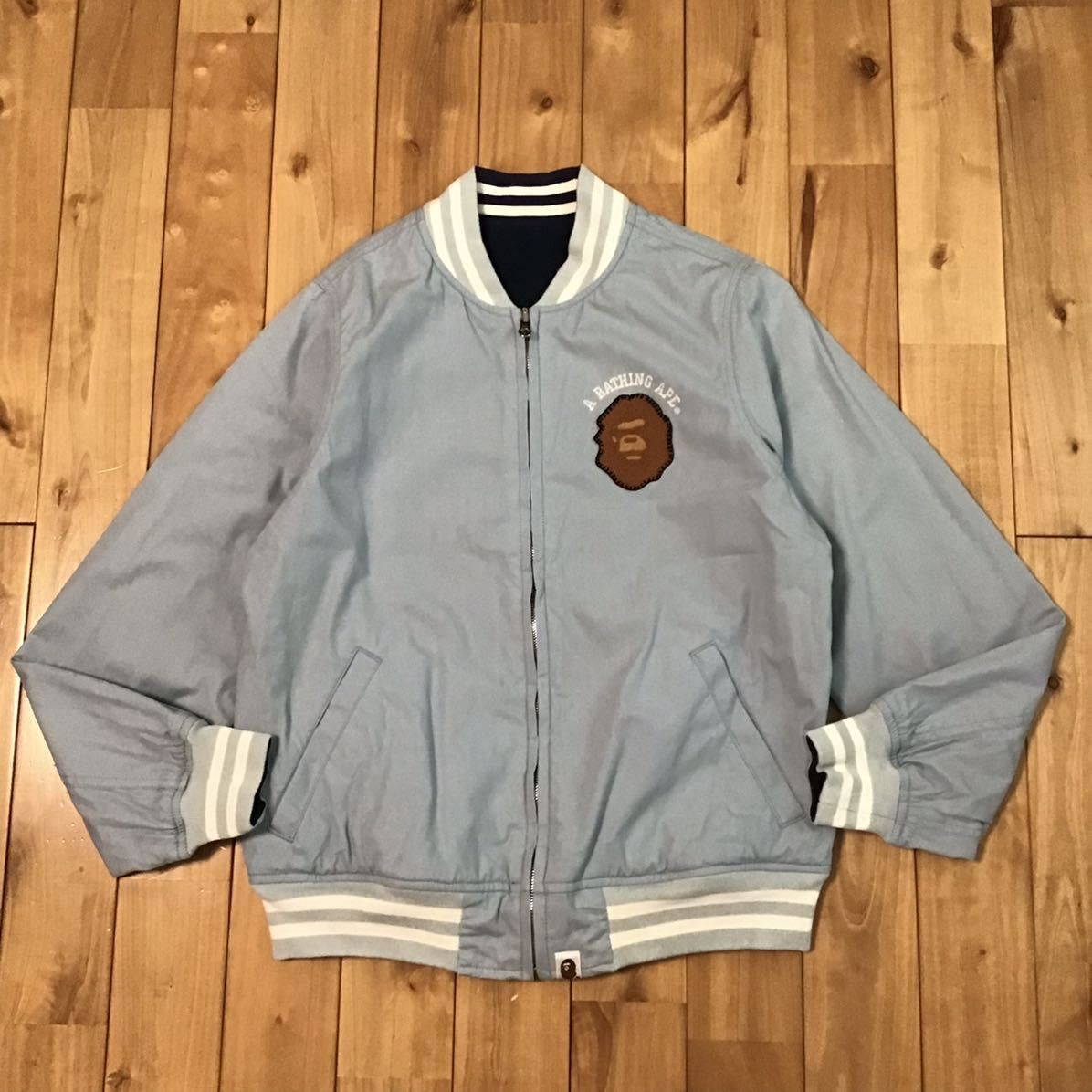 Bape × Nigo 🔥Reversible🔥 APE HEAD embroidery Blouson a bathing ape Size US S / EU 44-46 / 1 - 2 Thumbnail