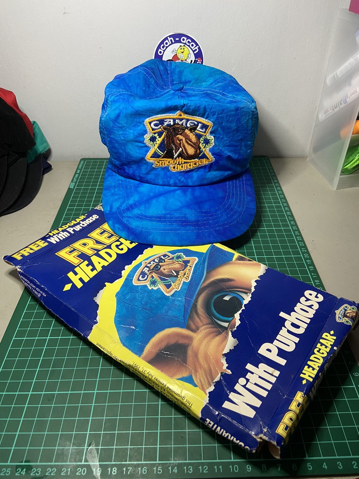 Camel VINTAGE CAMEL SNAPBACK SMOOTH CHARACTER RACING Size ONE SIZE - 1 Thumbnail