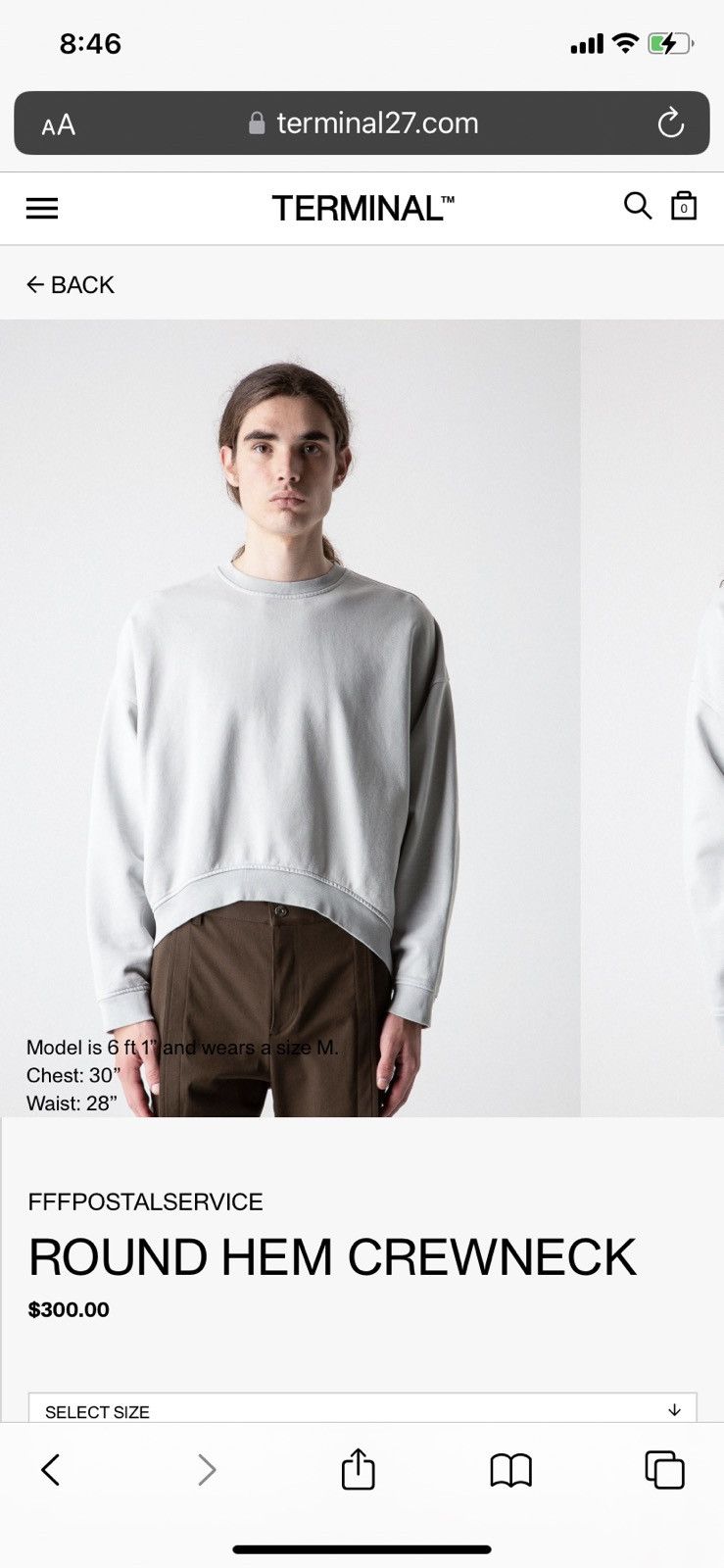 FFFPOSTALSERVICE Fffpostalservice round hem hoodie Size US M / EU 48-50 / 2 - 1 Thumbnail
