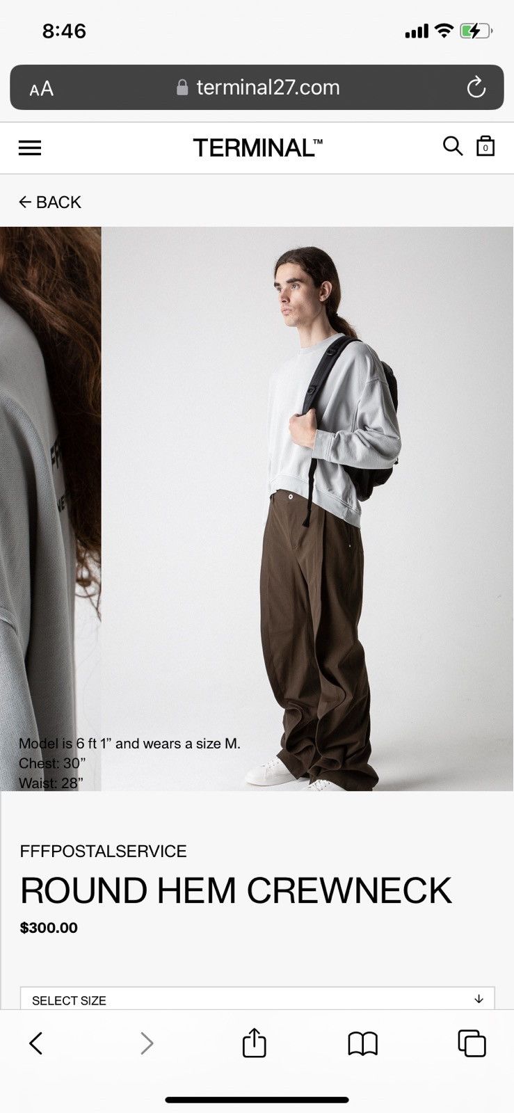 FFFPOSTALSERVICE Fffpostalservice round hem hoodie Size US M / EU 48-50 / 2 - 3 Thumbnail
