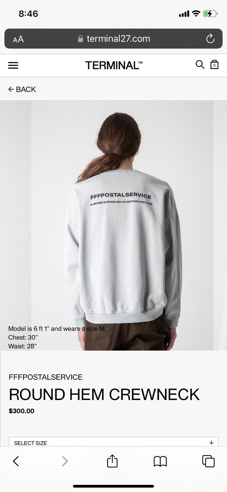 FFFPOSTALSERVICE Fffpostalservice round hem hoodie Size US M / EU 48-50 / 2 - 2 Thumbnail
