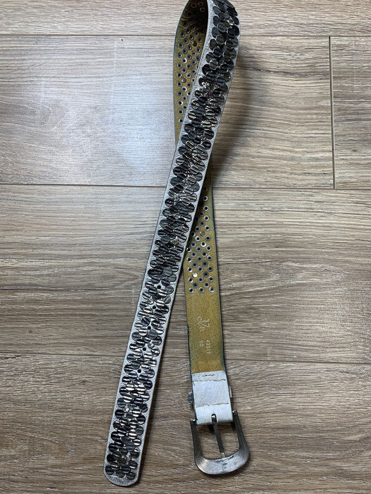 VINTAGE RHINESTONES BELT BB SIMON STYLE