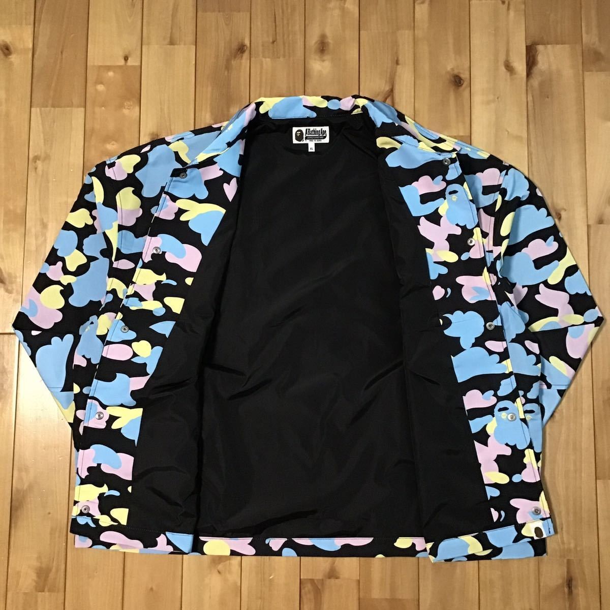 Bape BAPE cotton candy camo coach jacket multi camo a bathing ape Size US XL / EU 56 / 4 - 3 Thumbnail