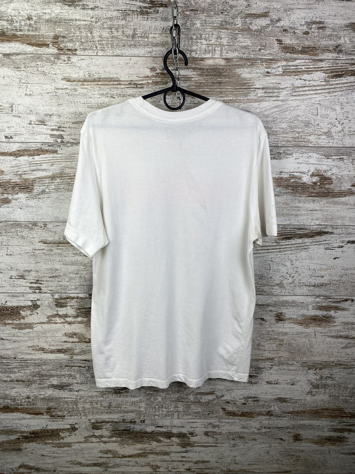 Nike × Vintage Mens Vintage distressed Nike T-shirt rare tee y2k big logo Size US M / EU 48-50 / 2 - 15 Thumbnail