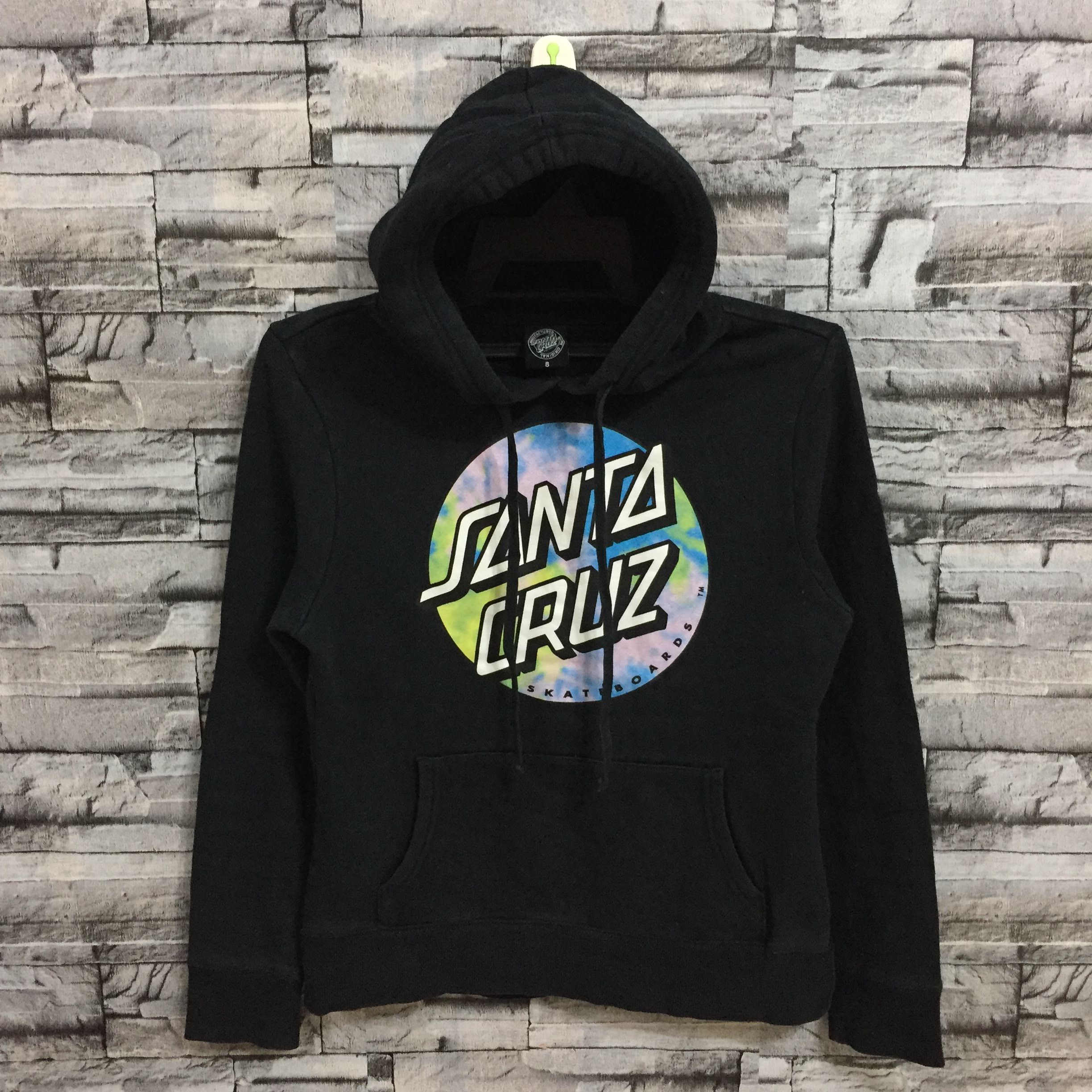 Santa Cruz Skateboards Vintage Santa Cruz hoodie big logo skateboard size 8 fit S Size US S / EU 44-46 / 1 - 2 Thumbnail