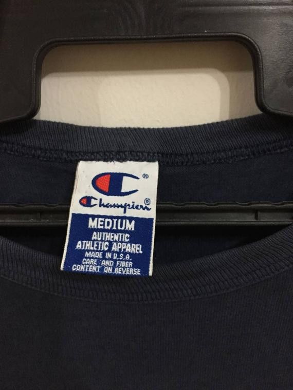 Champion Vintage CHAMPION t shirt usa single pocket size M Size US M / EU 48-50 / 2 - 4 Thumbnail
