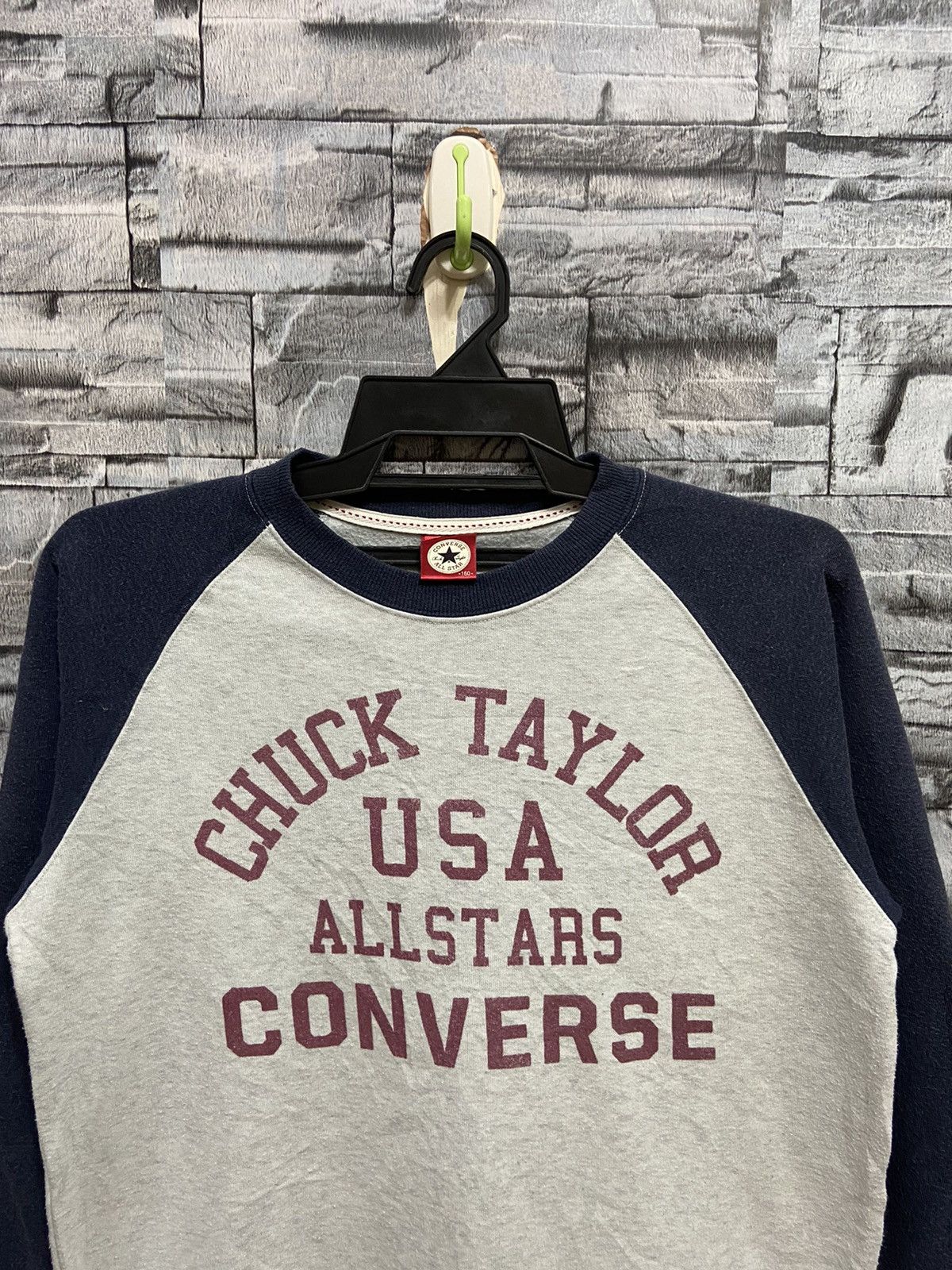Converse Vintage Converse sweatshirt big design size 160 fit M Size US M / EU 48-50 / 2 - 3 Thumbnail