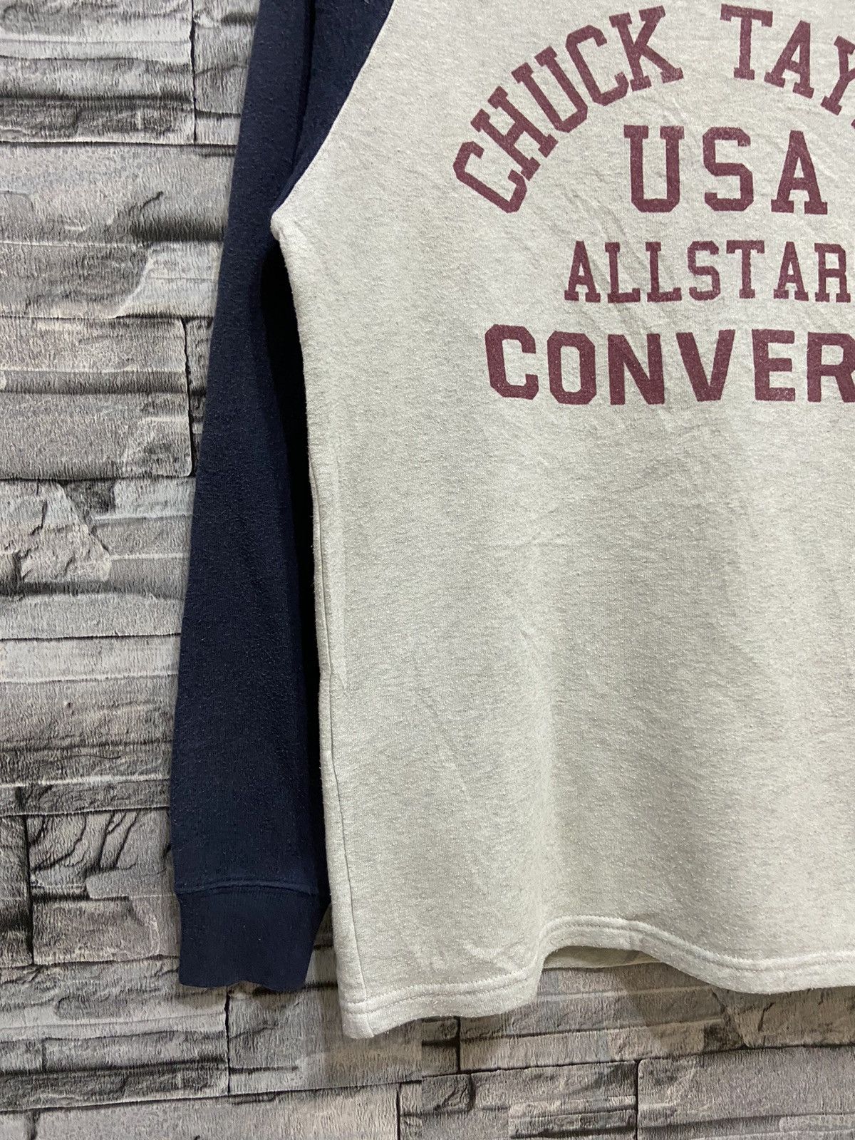 Converse Vintage Converse sweatshirt big design size 160 fit M Size US M / EU 48-50 / 2 - 5 Thumbnail