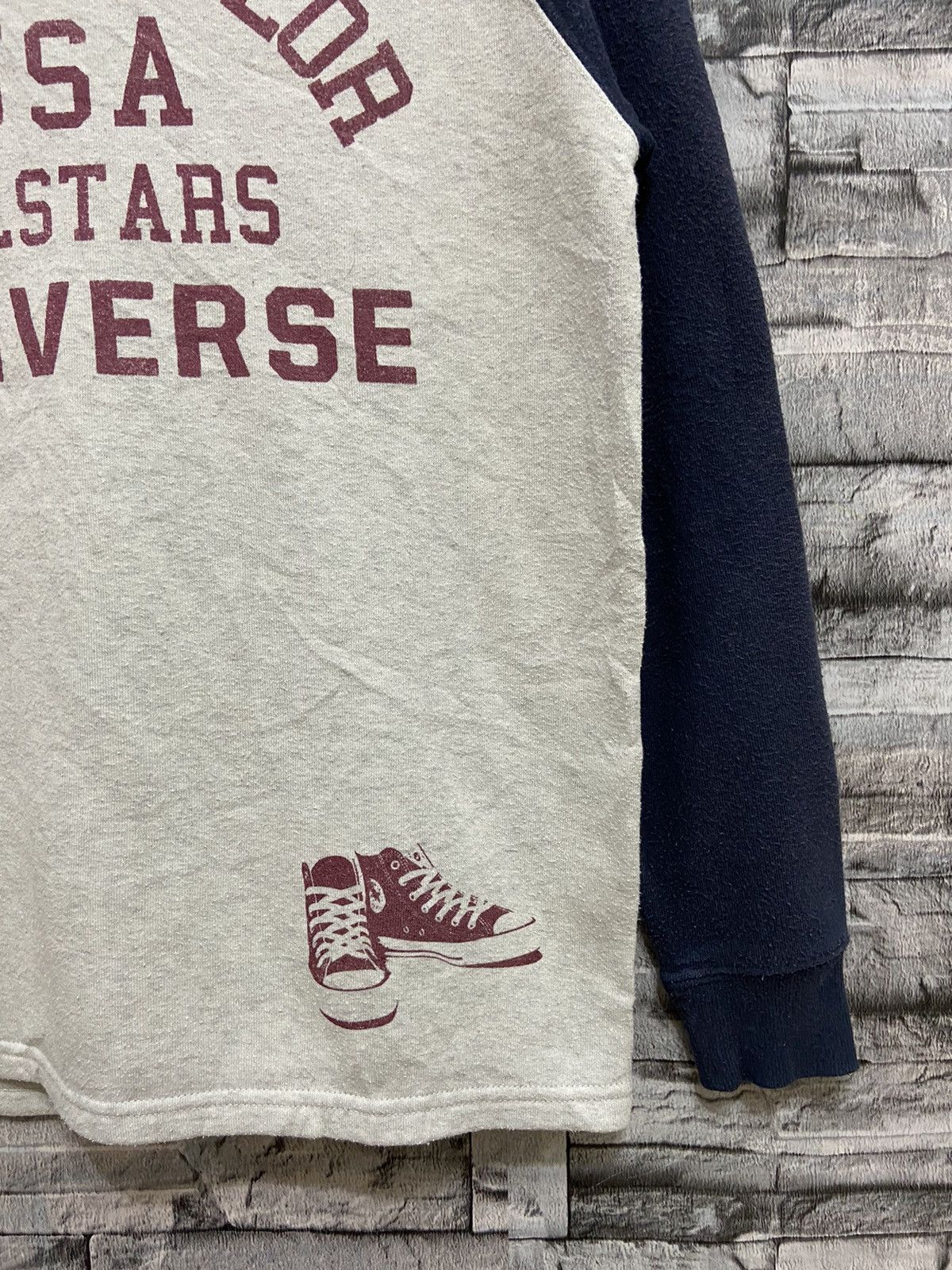 Converse Vintage Converse sweatshirt big design size 160 fit M Size US M / EU 48-50 / 2 - 6 Thumbnail