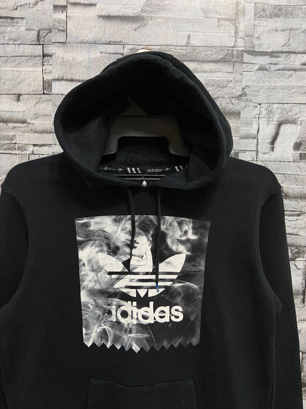 Adidas Adidas Hoodie big logo Trefoil Size US S / EU 44-46 / 1 - 3 Thumbnail