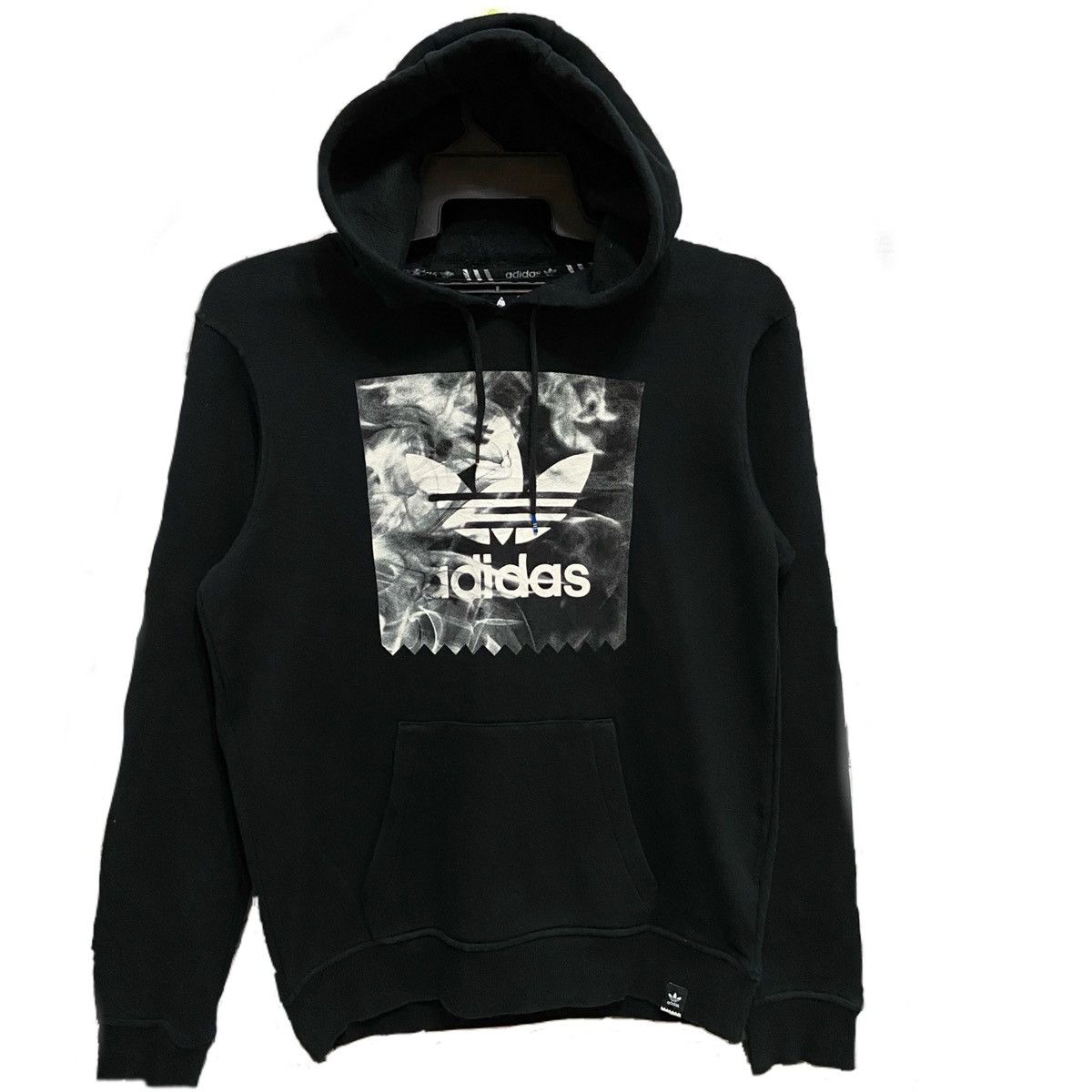 Adidas Adidas Hoodie big logo Trefoil Size US S / EU 44-46 / 1 - 1 Thumbnail