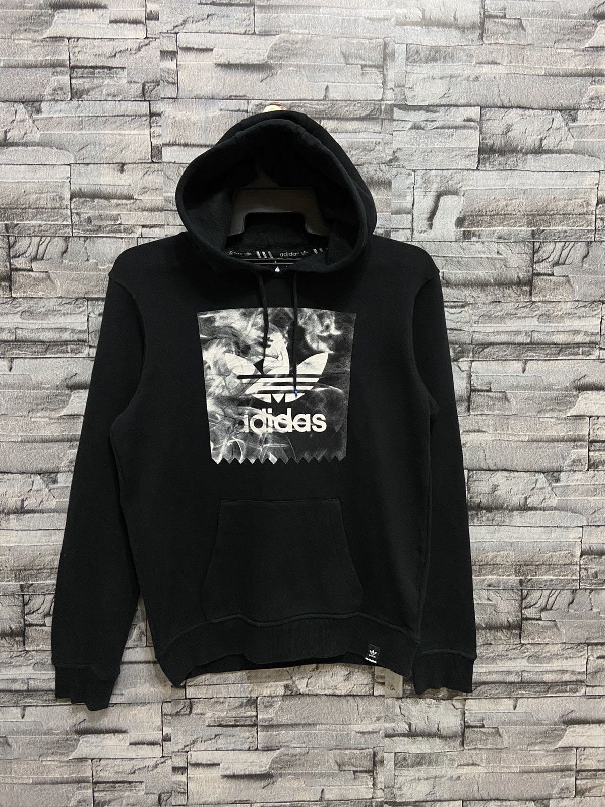 Adidas Adidas Hoodie big logo Trefoil Size US S / EU 44-46 / 1 - 2 Thumbnail