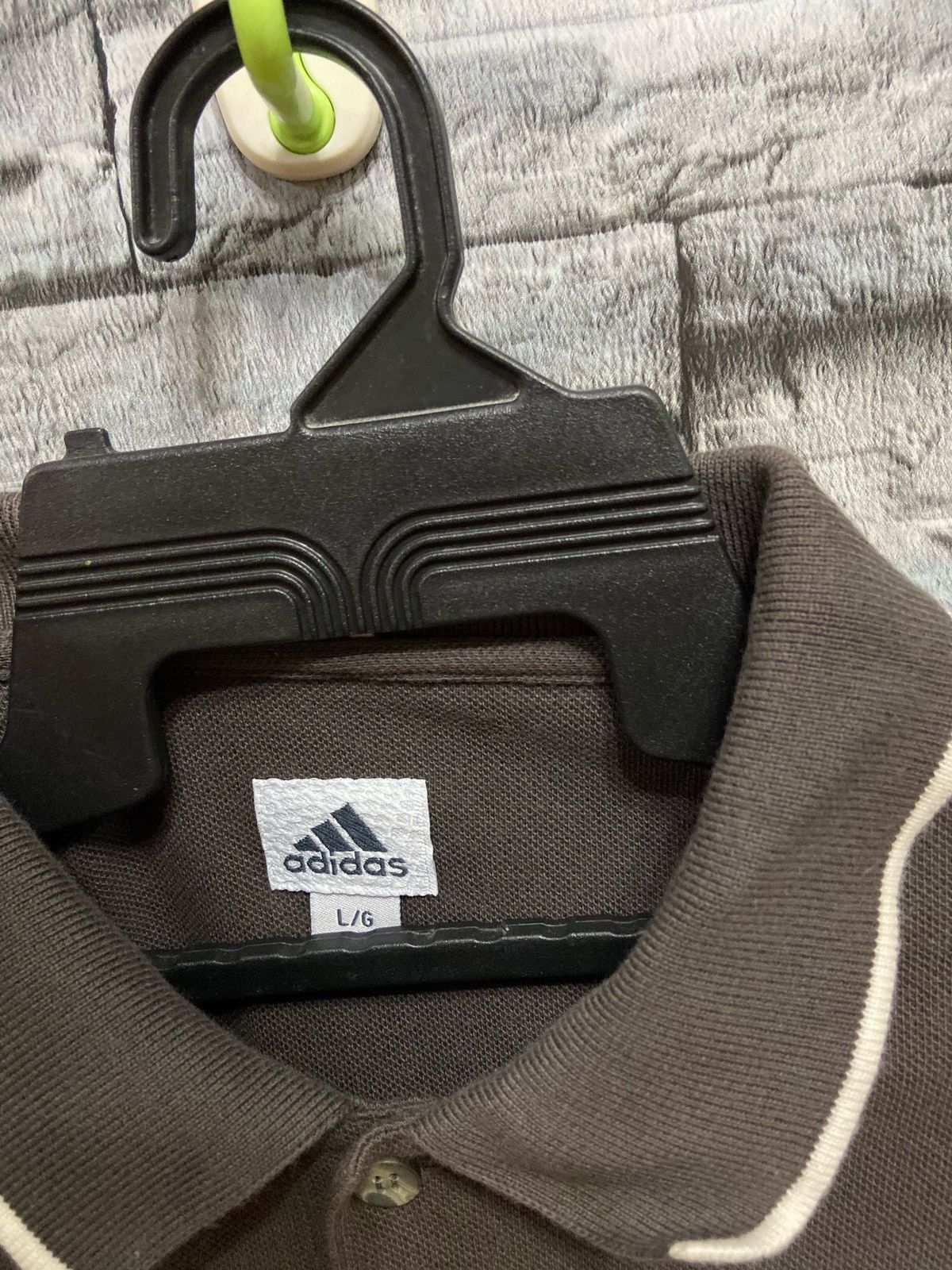 Adidas Vintage Adidas polo long sleeve small logo Size US L / EU 52-54 / 3 - 4 Thumbnail