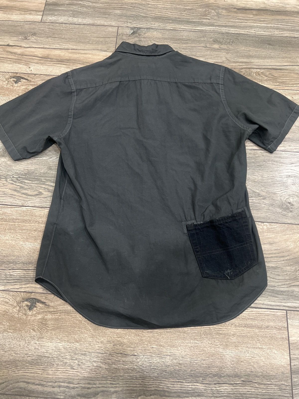 Comme des Garcons Homme SS02 Garment Dyed Jean pocket shirt Size US S / EU 44-46 / 1 - 2 Thumbnail