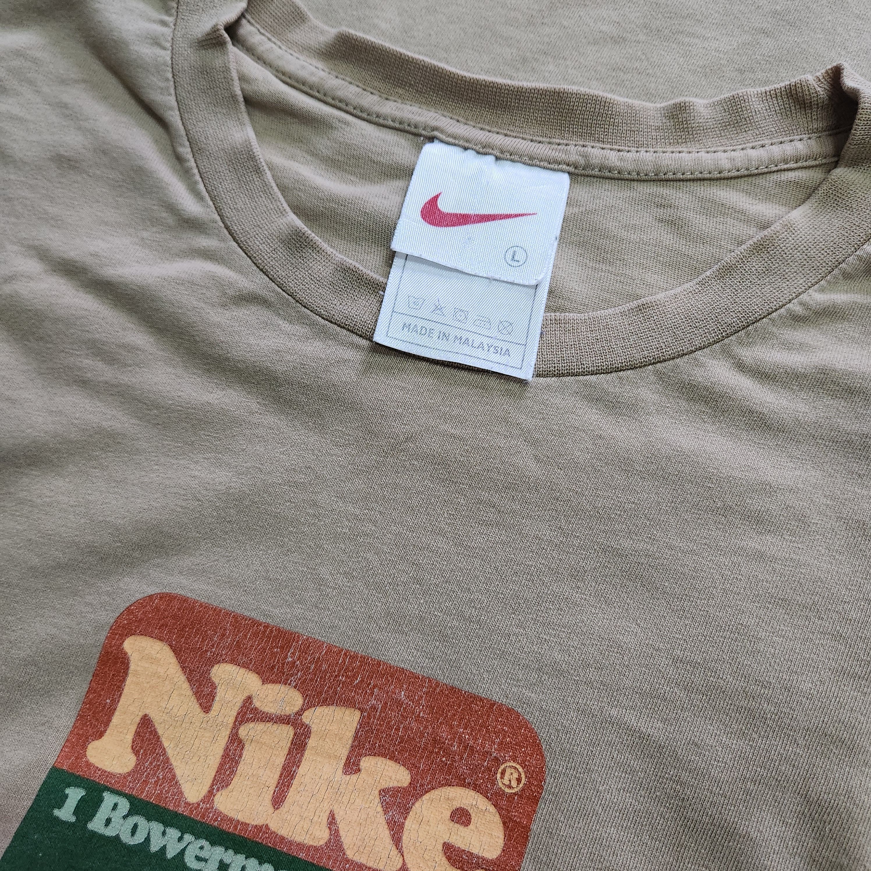 Nike × Vintage Vintage Nike TShirt 1 Bowerman Drive Beaverton USA Size US L / EU 52-54 / 3 - 3 Thumbnail