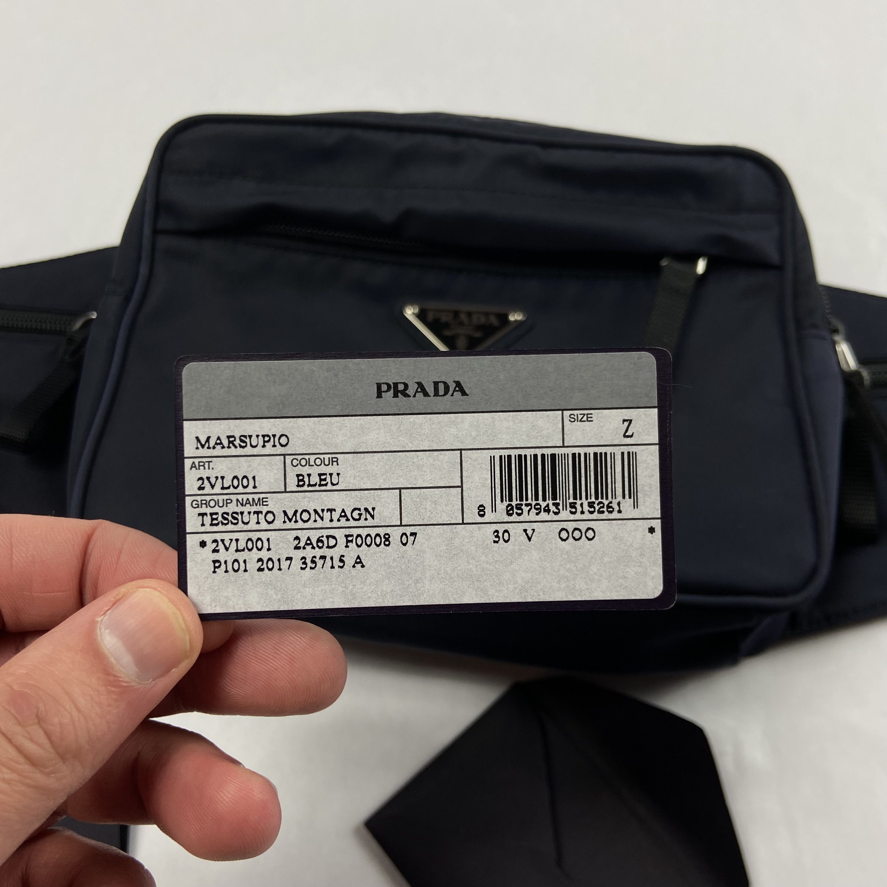 Prada $1590 RRP Prada Nylon Belt Bag / Waistbag Size ONE SIZE - 5 Thumbnail