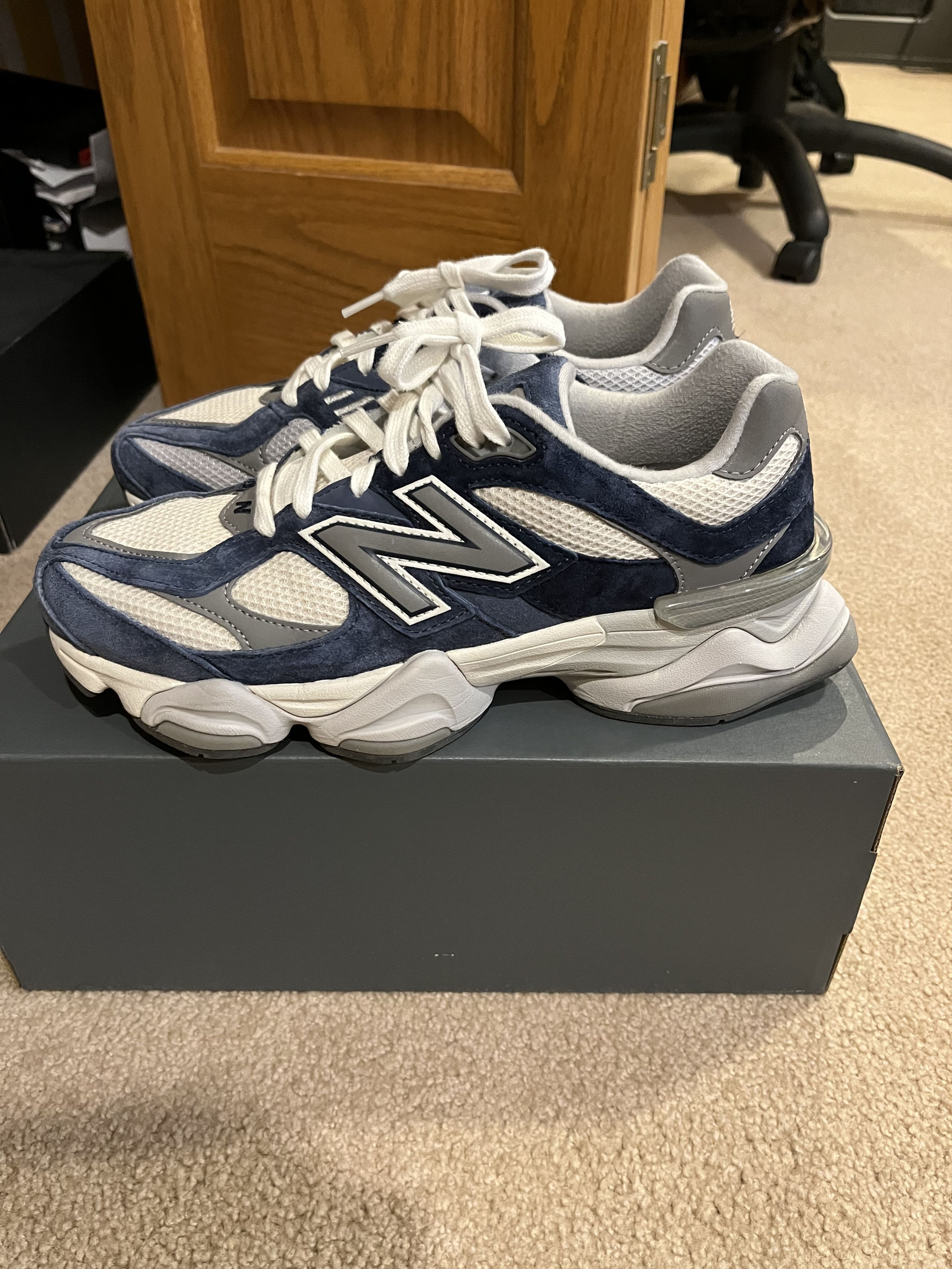 New Balance NB 9060 Natural Indigo Size US 8.5 / EU 41-42 - 7 Thumbnail