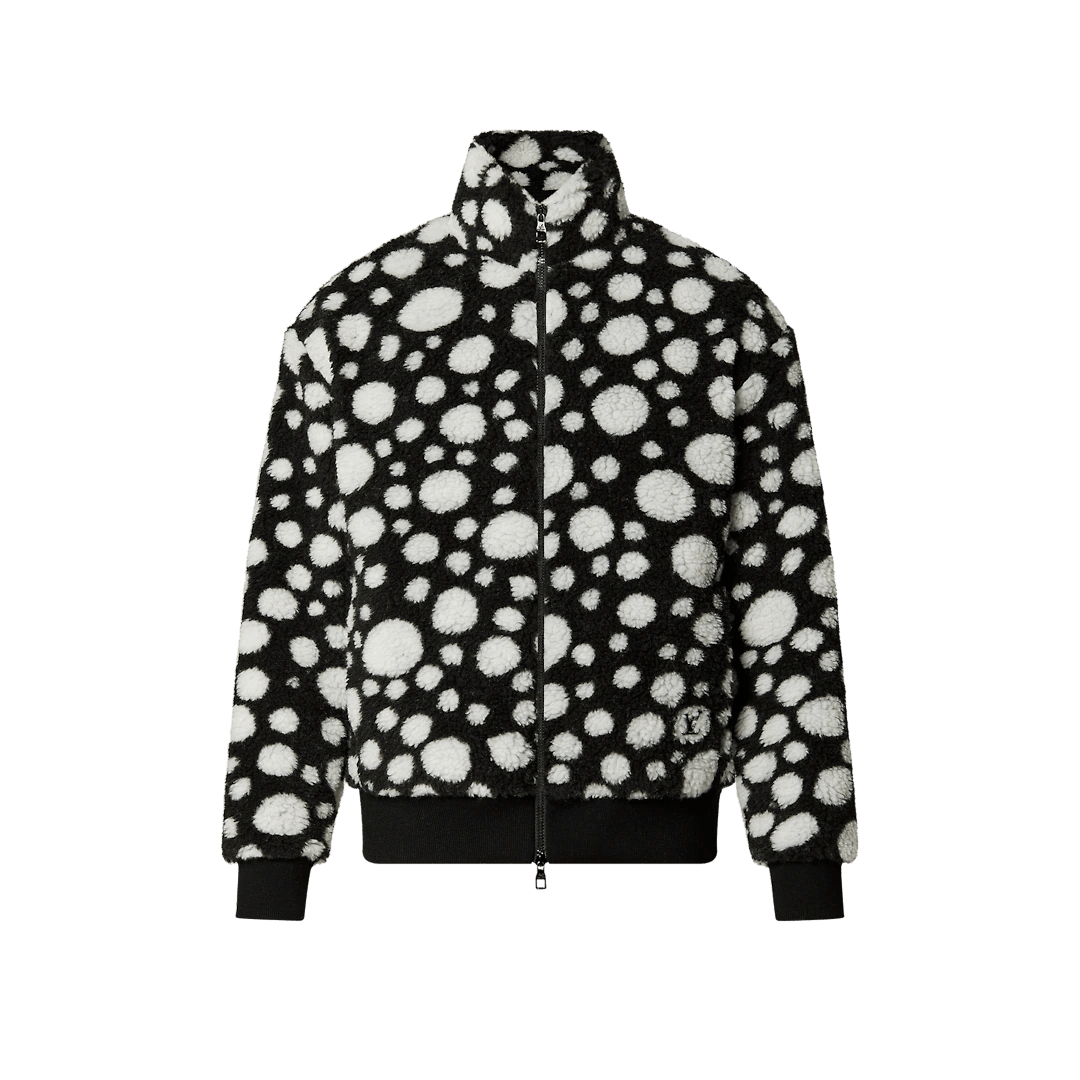 LV x YK Infinity Dots Fleece Blouson